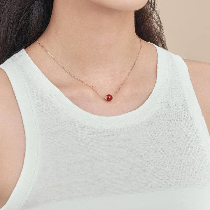 cosmos-18k-rose-gold-chalcedony-necklace