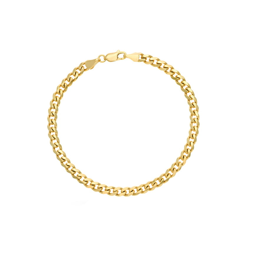 Hollow Cuban Link Bracelet