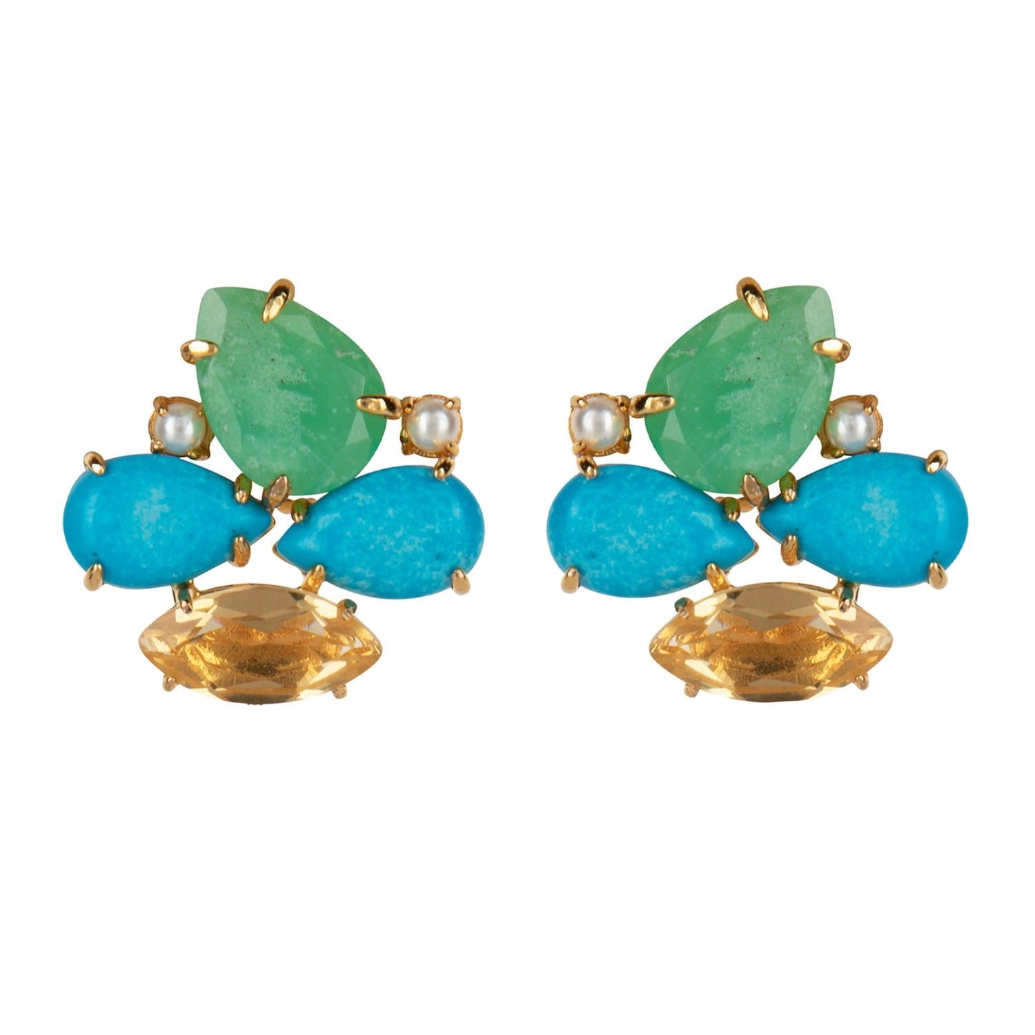 Honolulu Studs Clip On