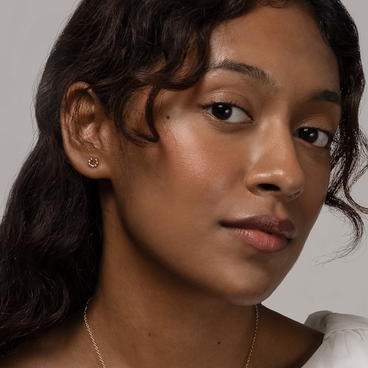 Horseshoe Earrings - Gold Filled Minimalist Stud