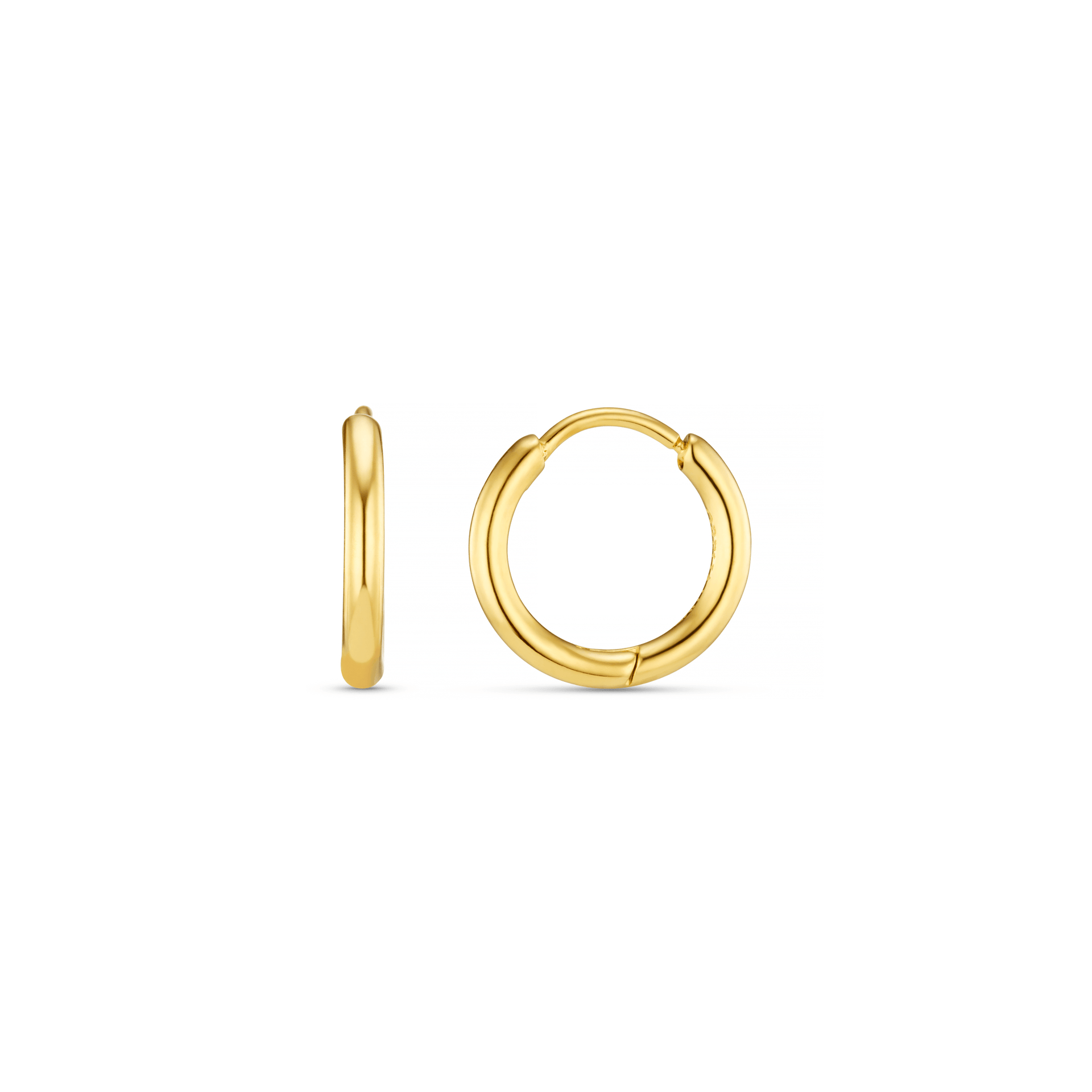 LUXE Huggie Hoop Earrings - Gold