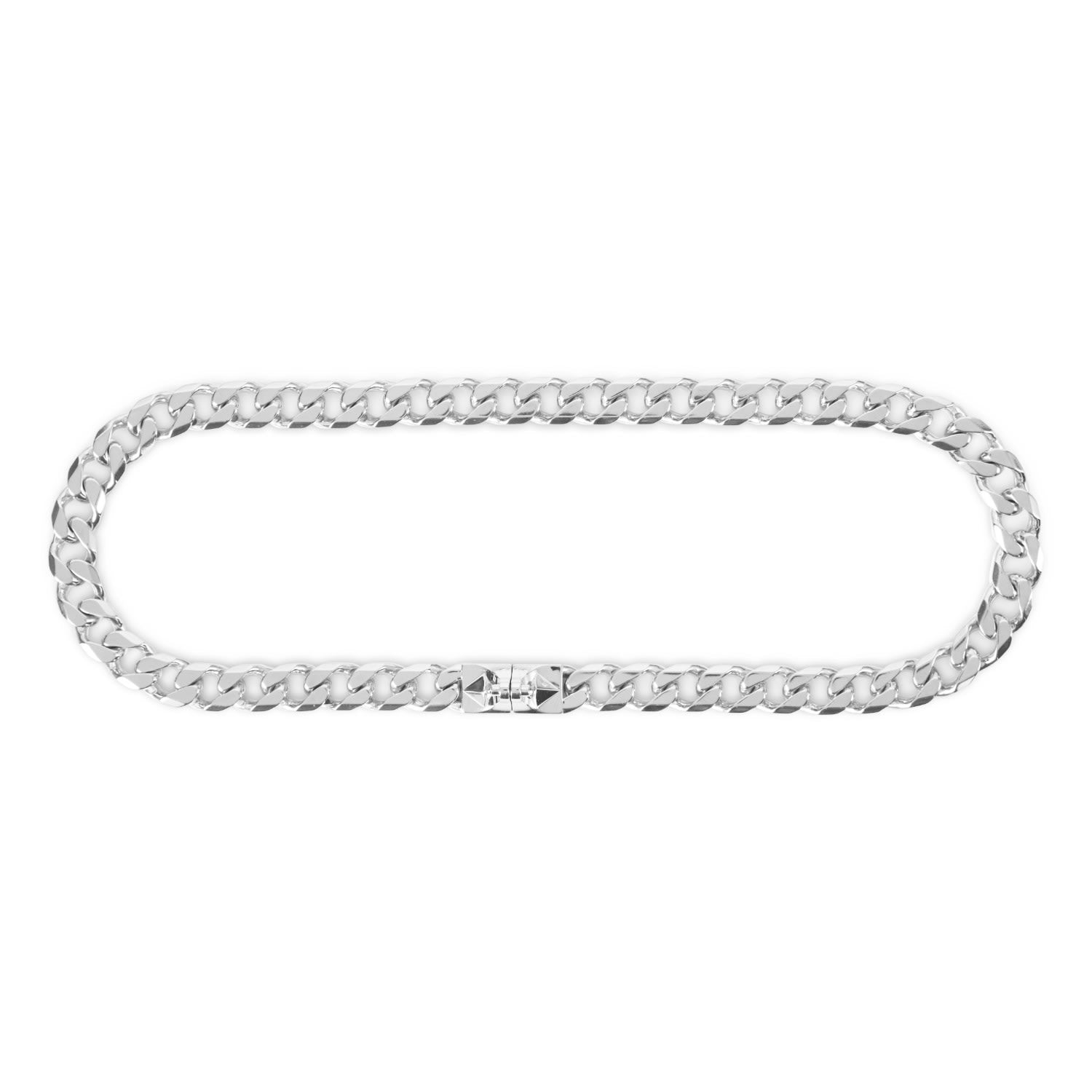 Iron Maiden 10Mm Silver Necklace