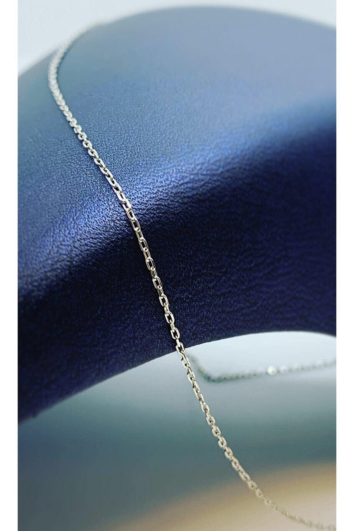 Curb Chain Necklace Sterling Silver - Silver