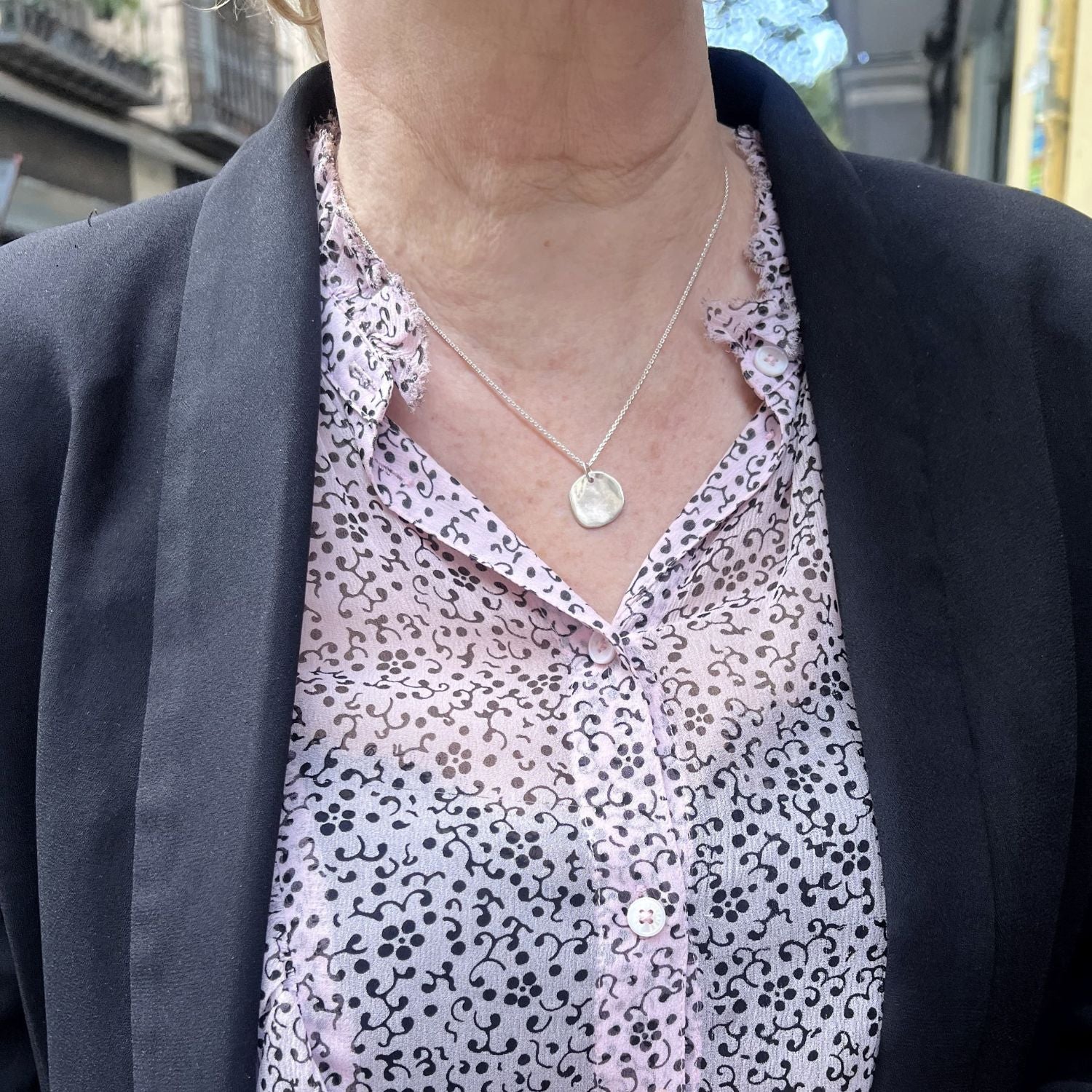Ibiza Medium Silver Necklace