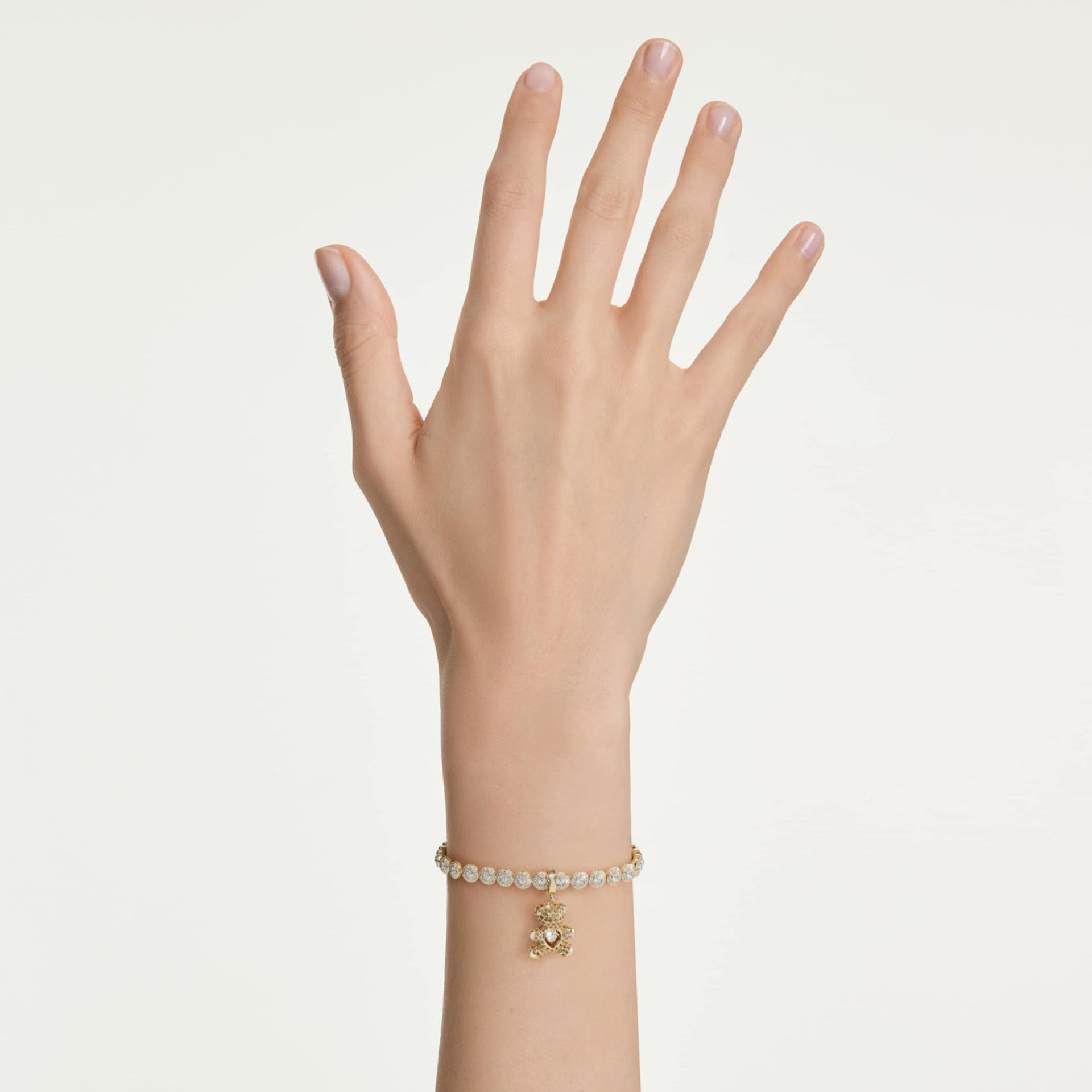 IDYLLIA CHARM MIXED CUTS TEDDY GOLD TONE GOLD TONE PLATED