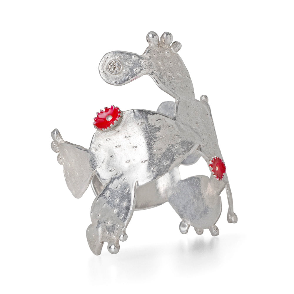 Cuff Cactus With Enamel