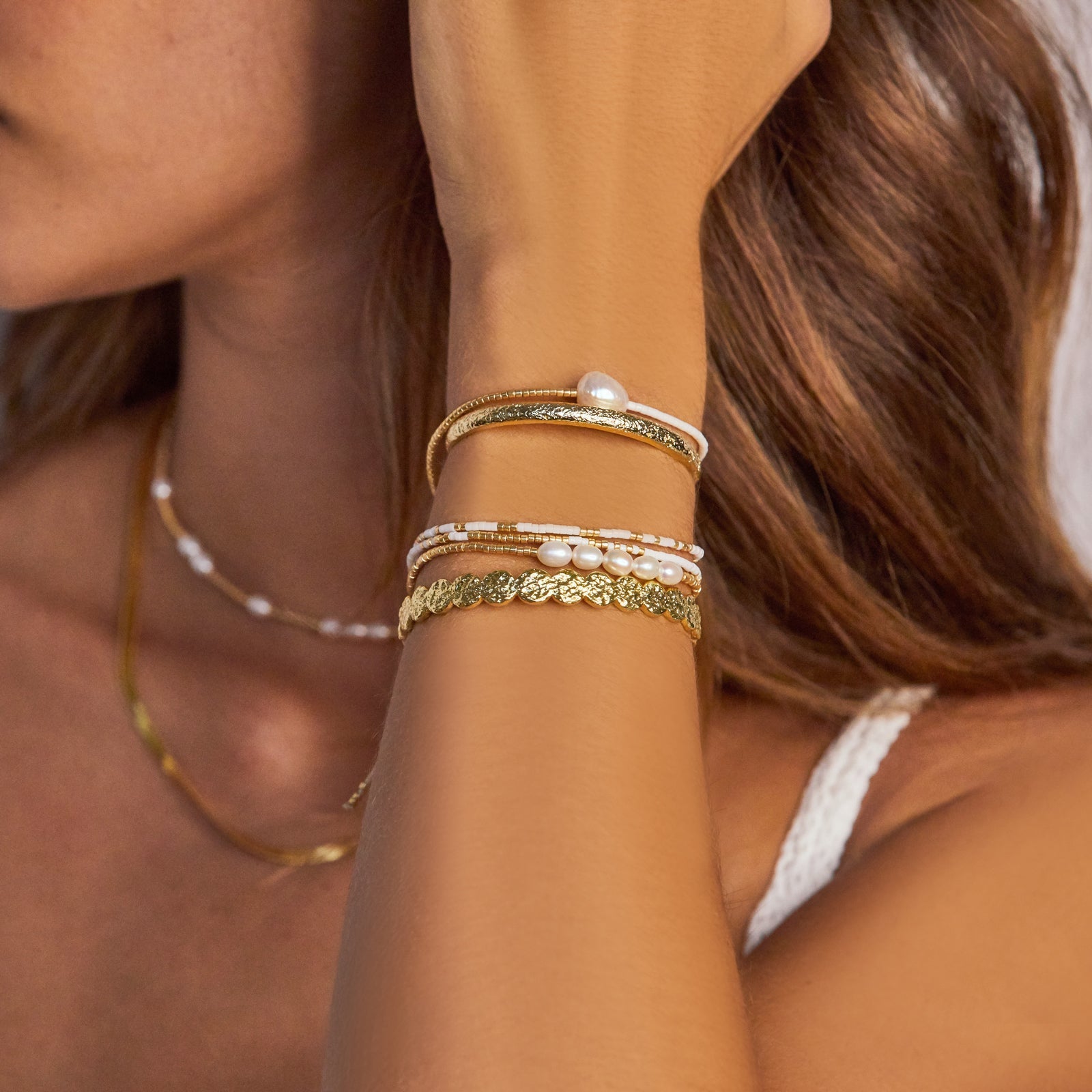 Olsen Gold Cuff