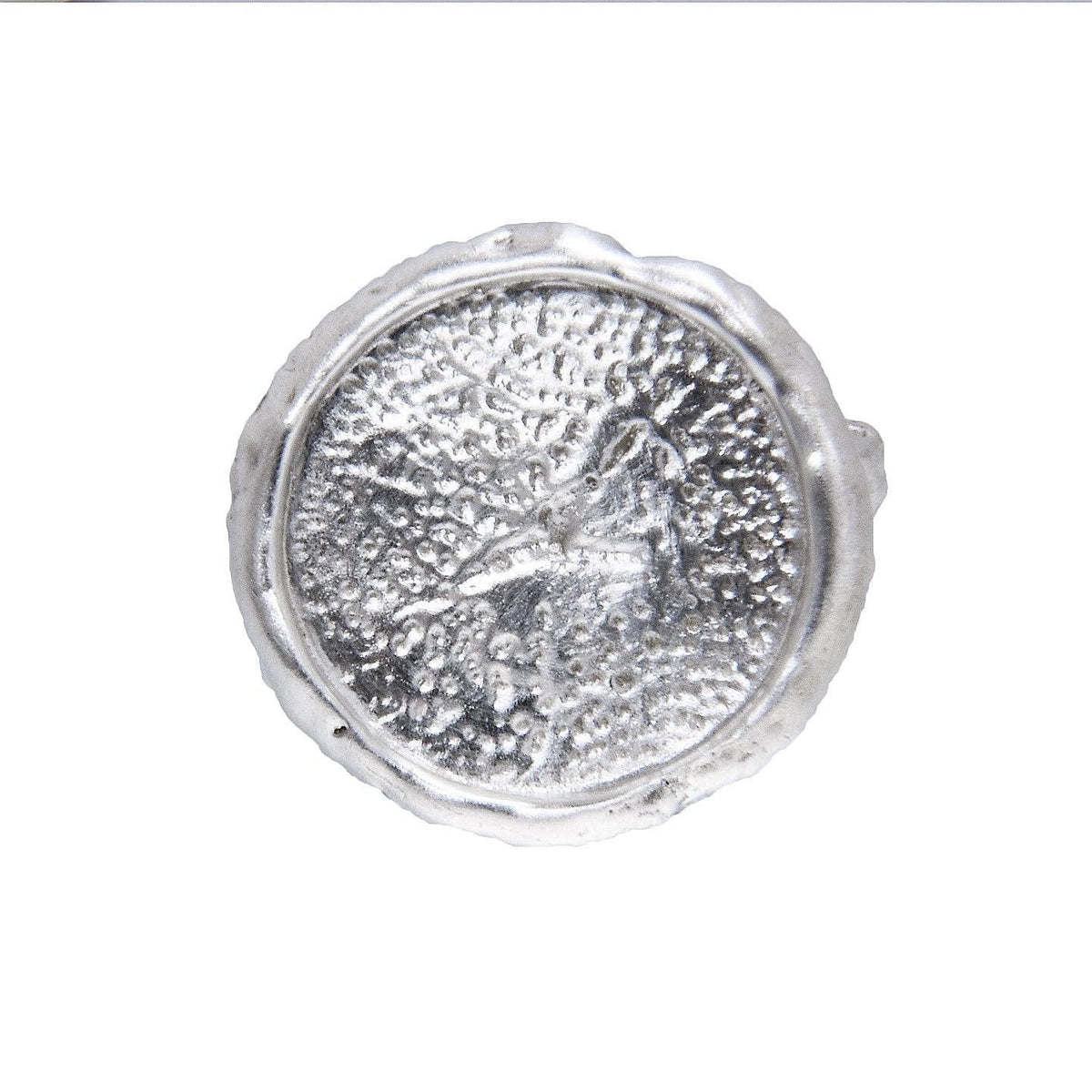 sterling silver acorn ring