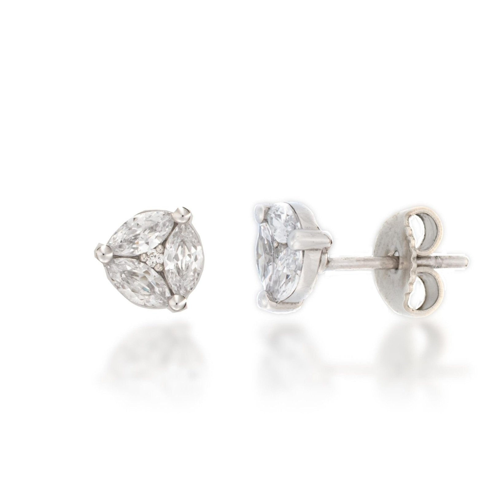 Illusion Diamond Studs