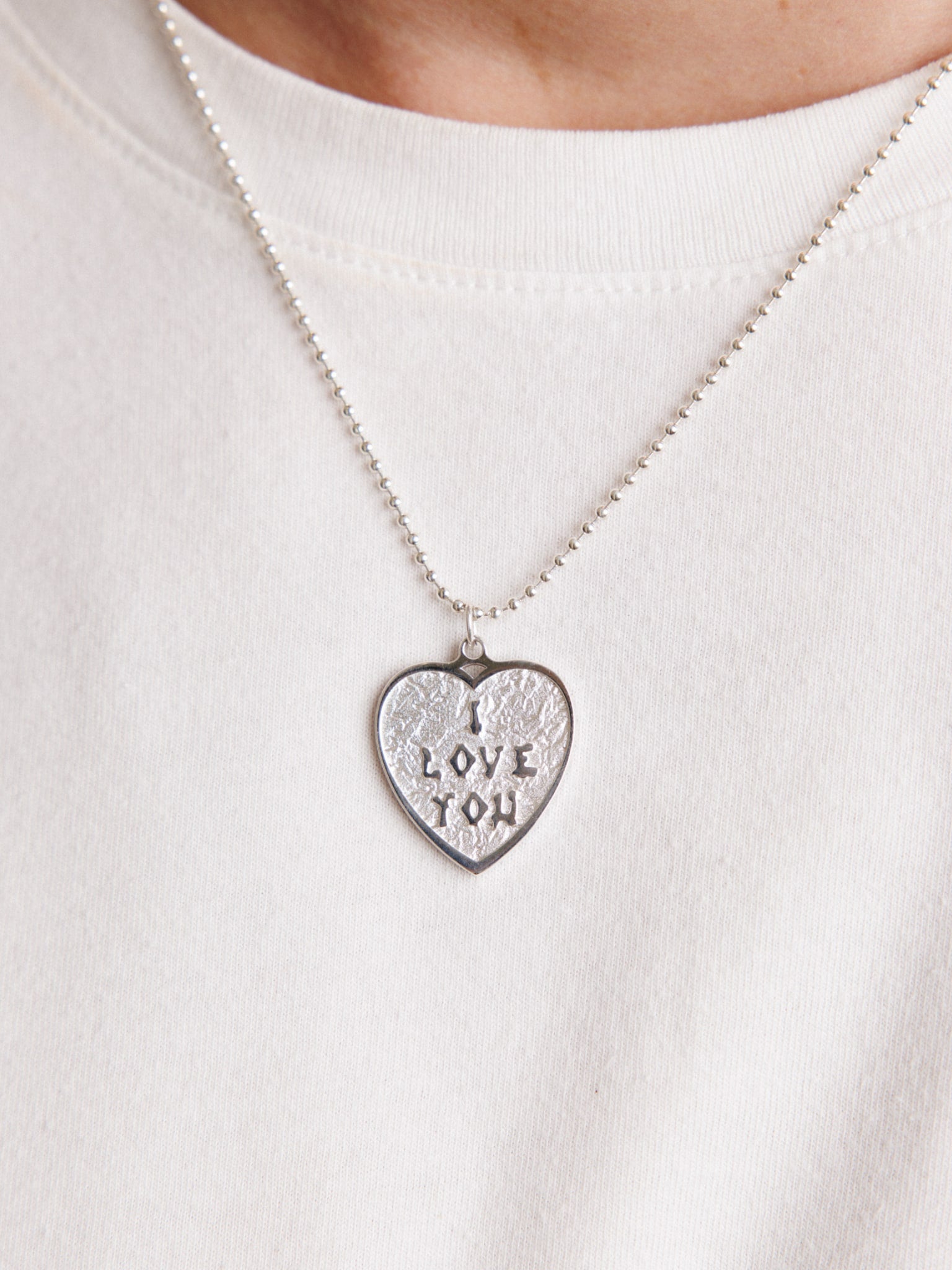 Ily Necklace - Sterling Silver