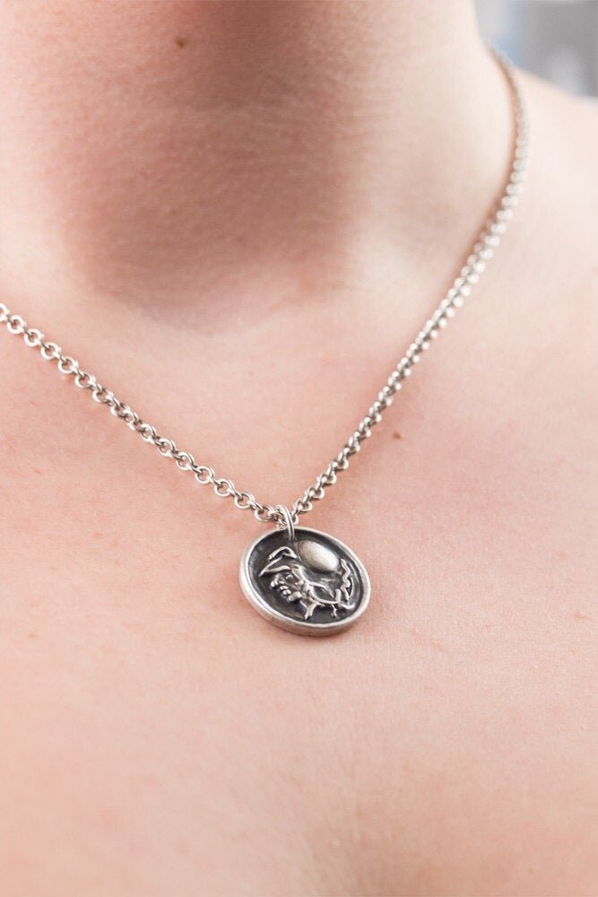 The silver Warrior Pendant