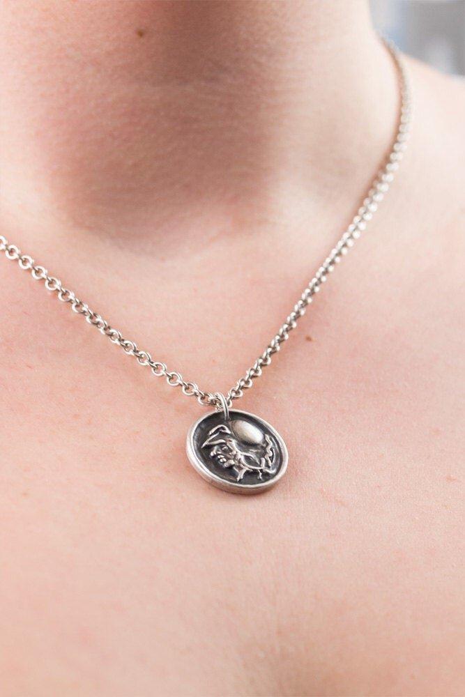 The silver Warrior Pendant