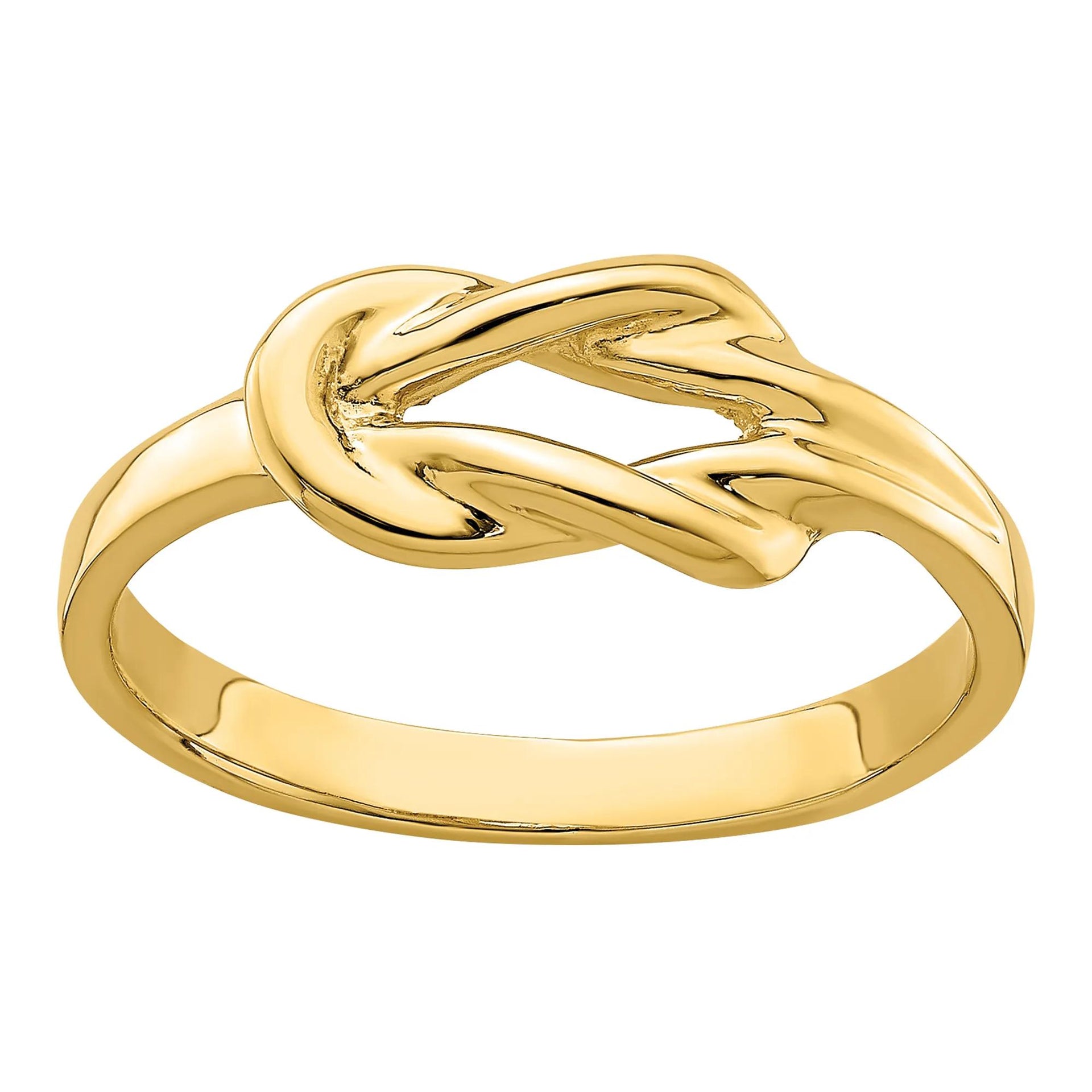 Knot Ring 14K Yellow Gold Size 6