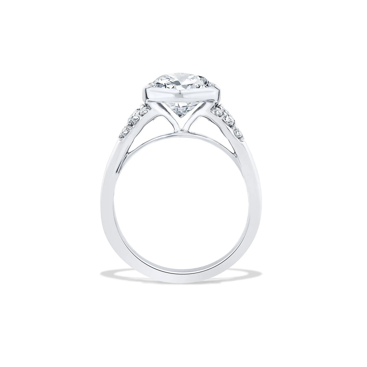 4 1/4 CT. Tw. Lab Grown Diamond Marquise-Cut Engagement Ring 14K White Gold Size 6.5