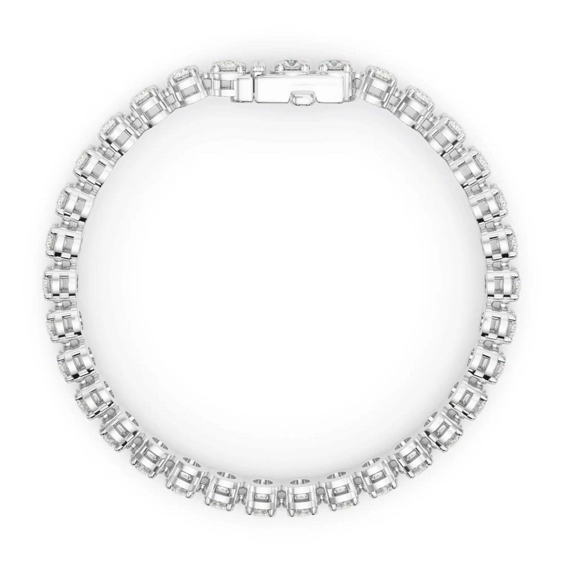 8 7/8 CT. Tw. Lab Grown Diamond Tennis Bracelet 14K White Gold Size 2.00mm