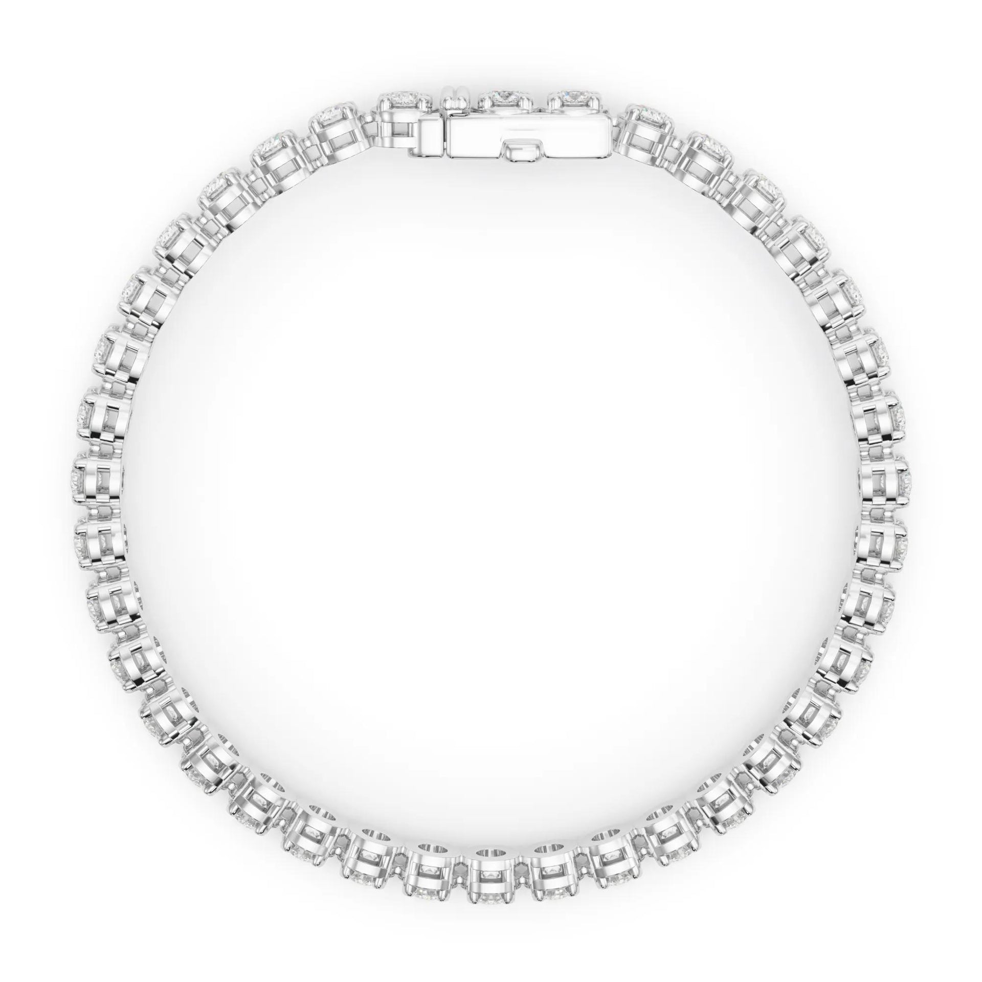 8 5/8 CT. Tw. Lab Grown Diamond Tennis Bracelet 14K White Gold Size 2.00mm