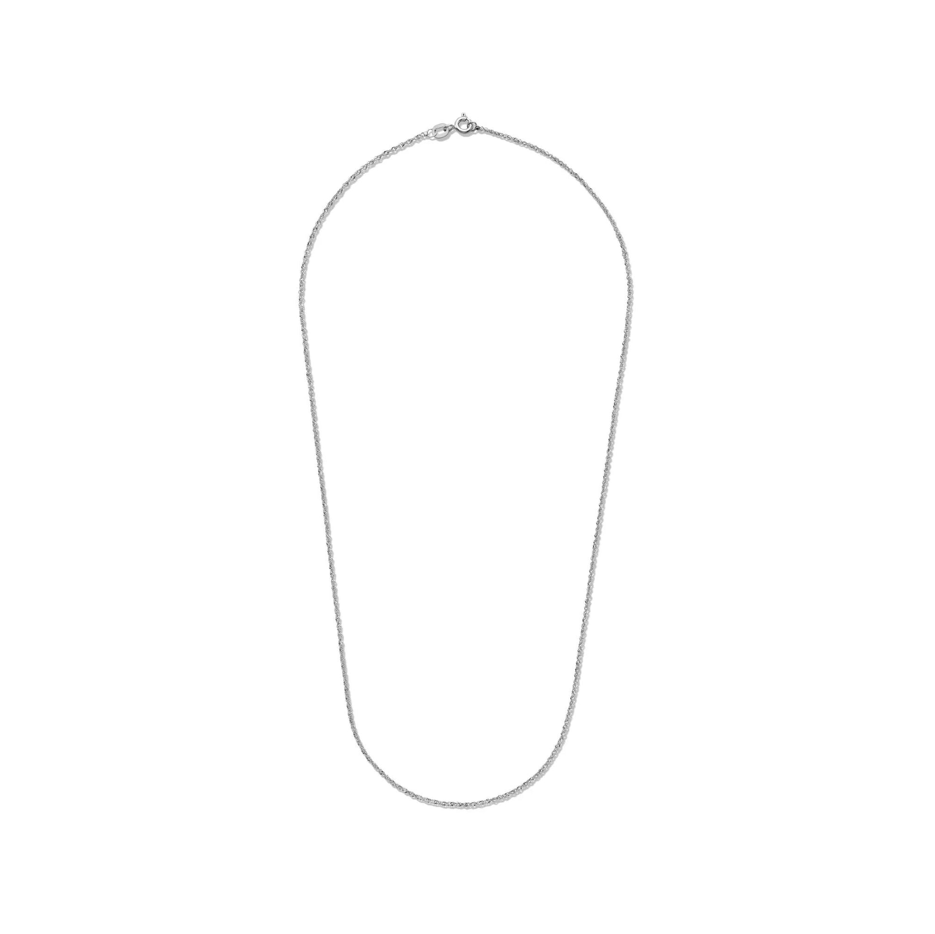 Perfectina Chain Necklace White Size 18"