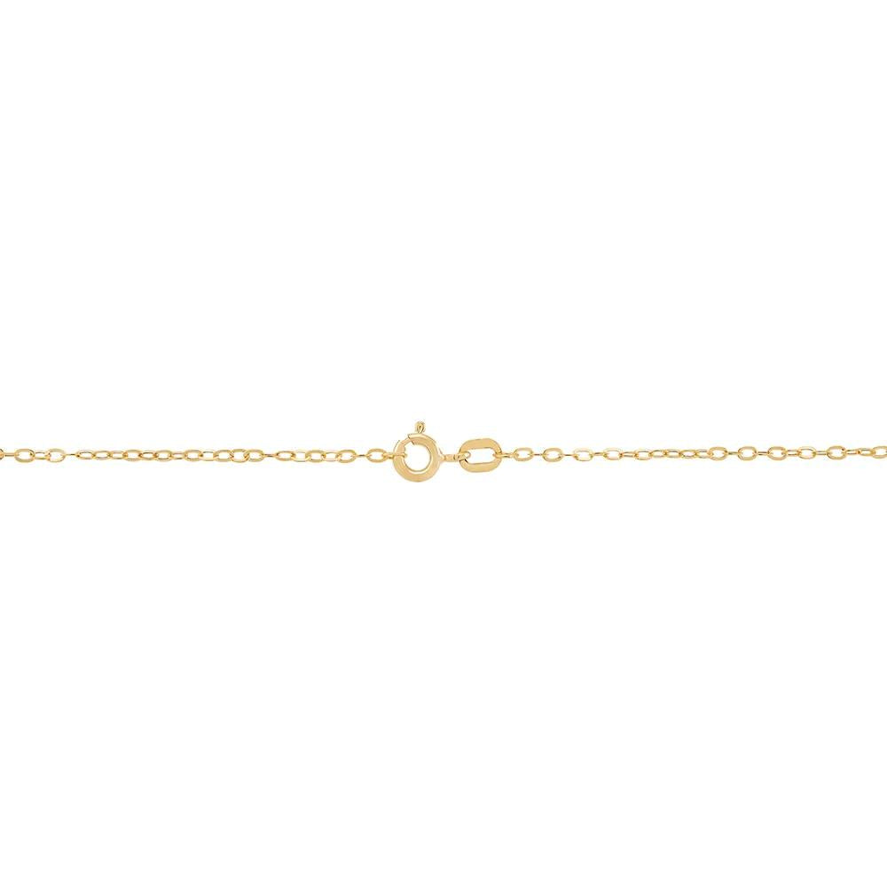 Rolo Chain 14K Yellow Gold Necklace Size 18"