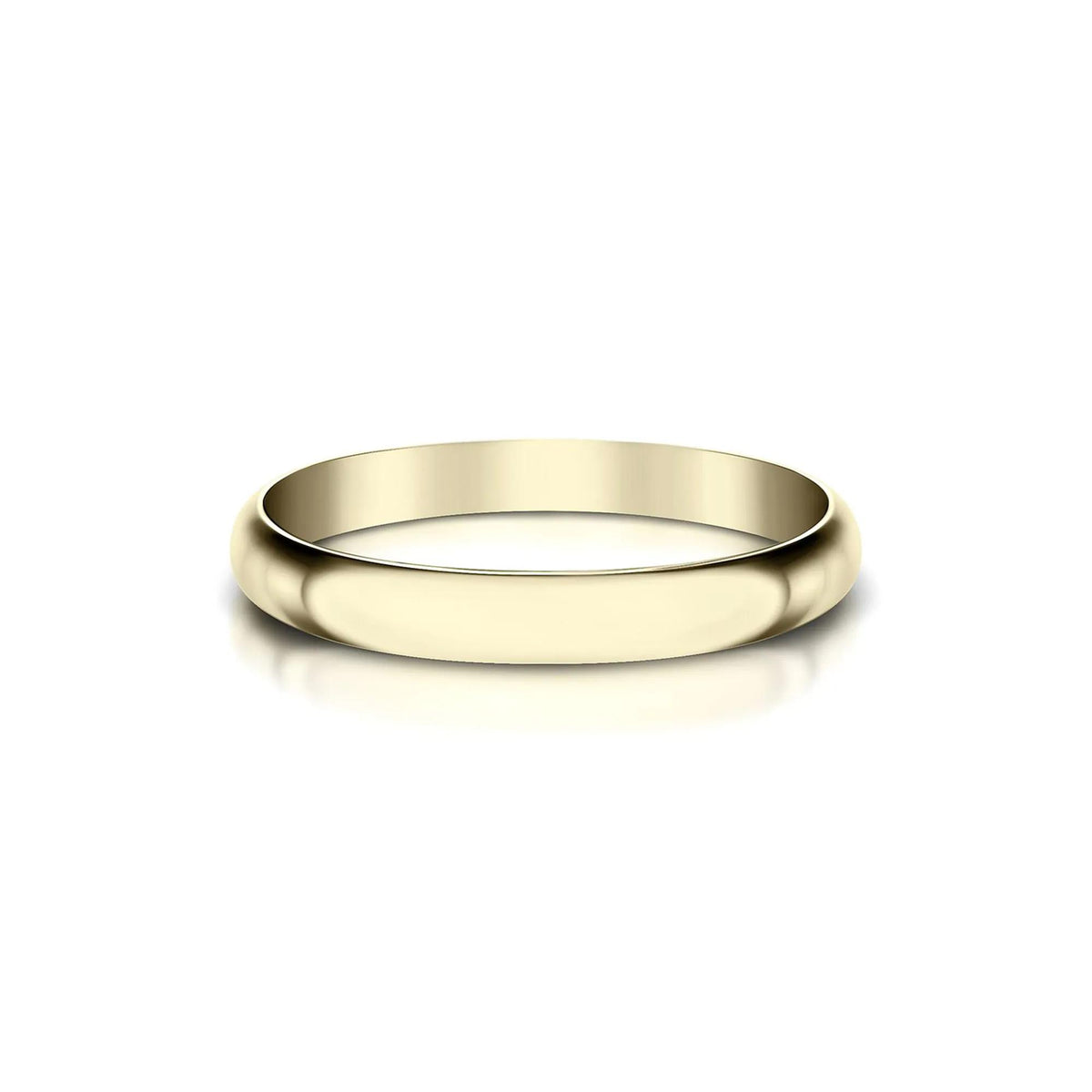 Wedding Band Ring 10K Yellow Gold Size 5 2mm