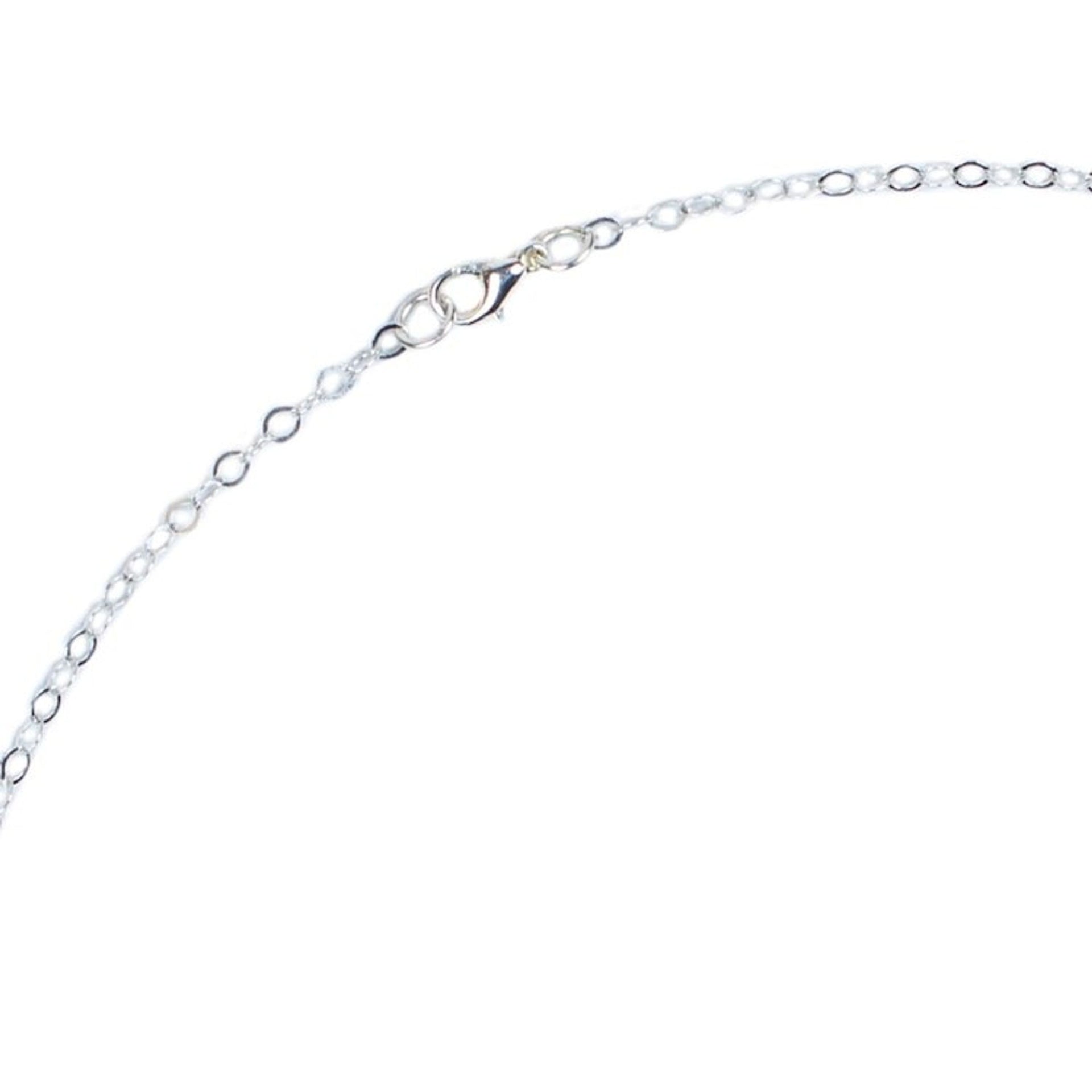 Sterling Silver Chain Necklace with Multiple Amber Pendants 'Simojovel Beauty'