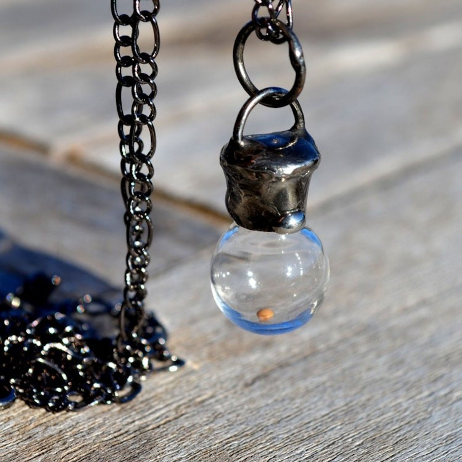 Mustard Seed Necklace, Christian Jewelry for Men or Women