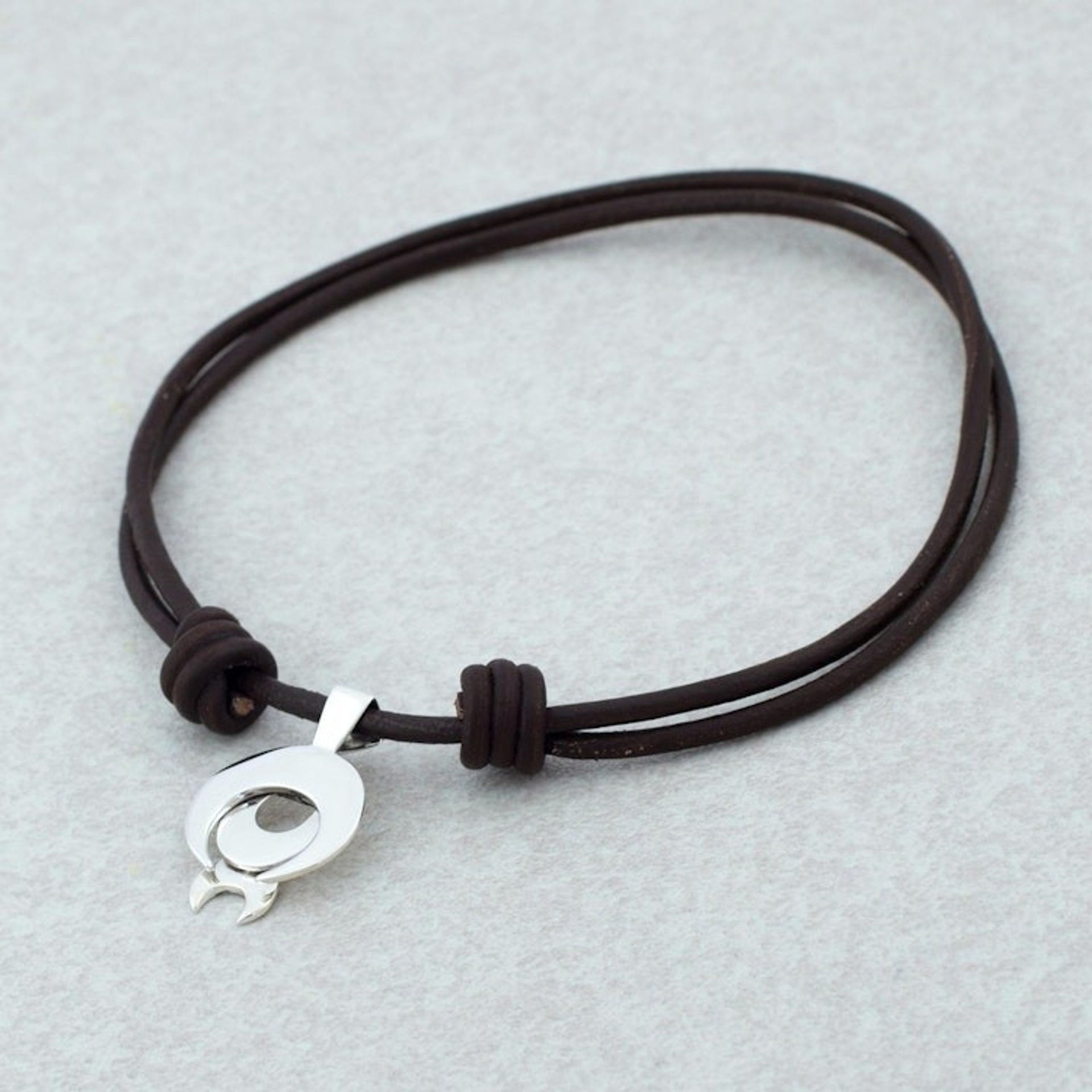 Taxco Sterling Silver Capricorn Pendant Necklace from Mexico 'Capricorn Moon'