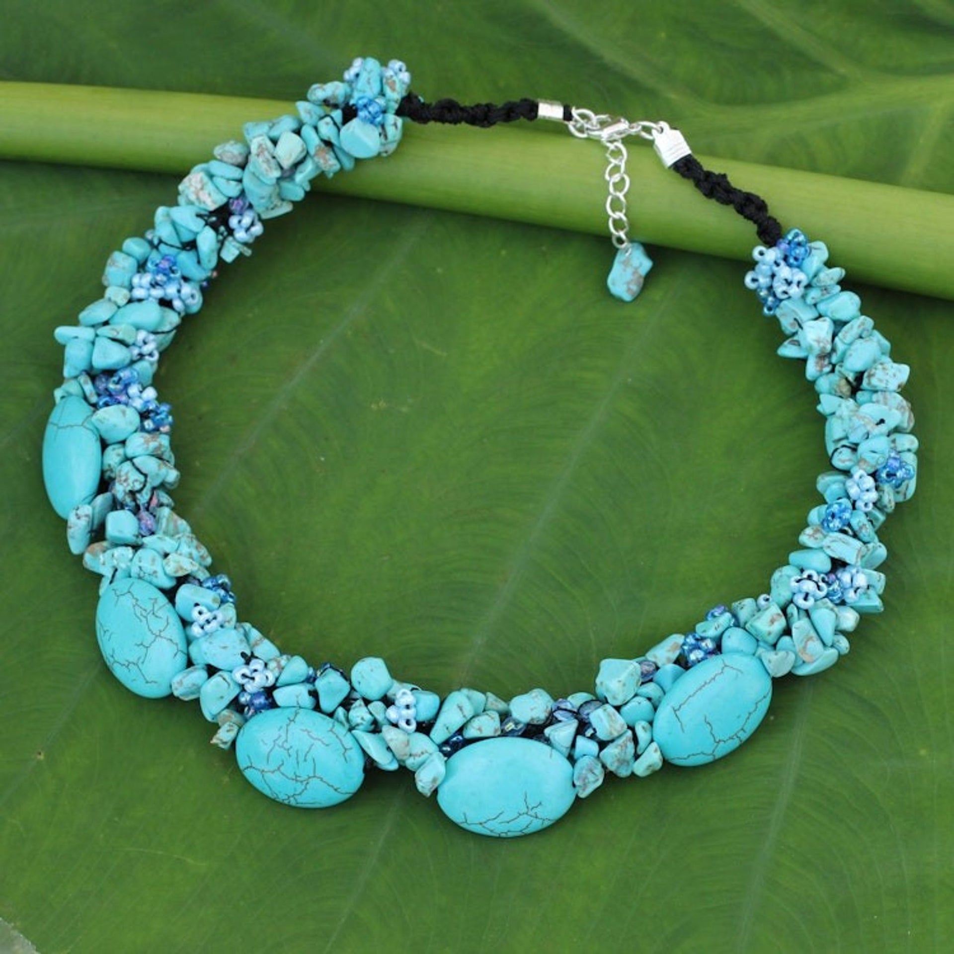 Fair Trade Beaded Necklace 'Gush'