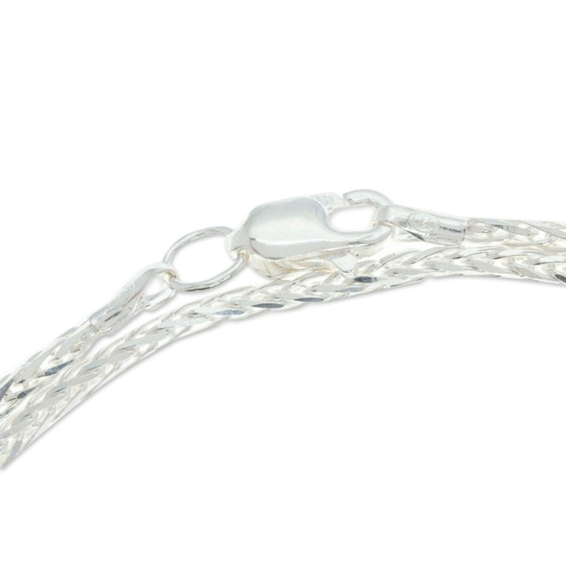 950 Silver Turquoise Pendant Necklace From Mexico 'Eastern Skies'