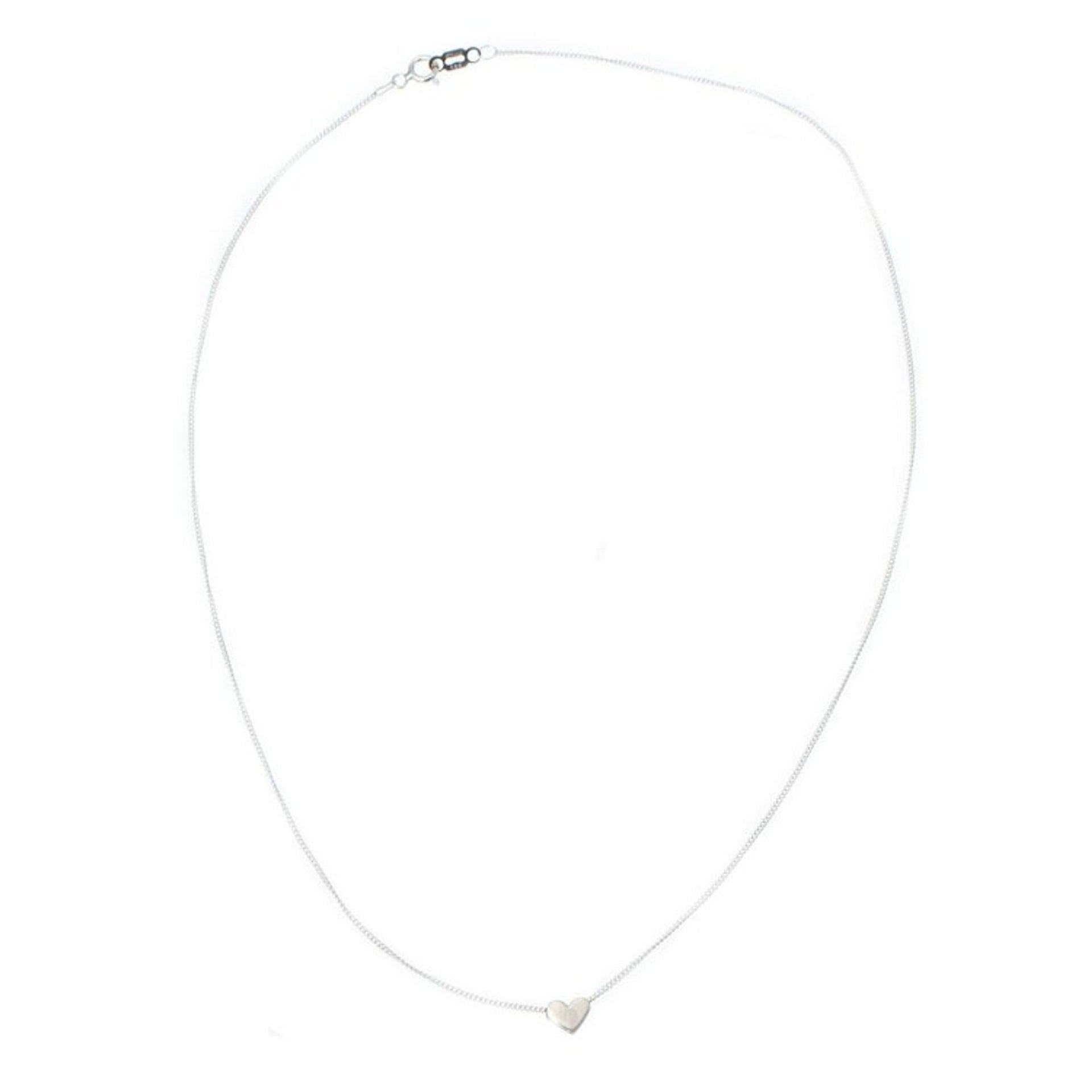 Taxco Silver Pendant Necklace from Mexico 'Hopeful Heart'