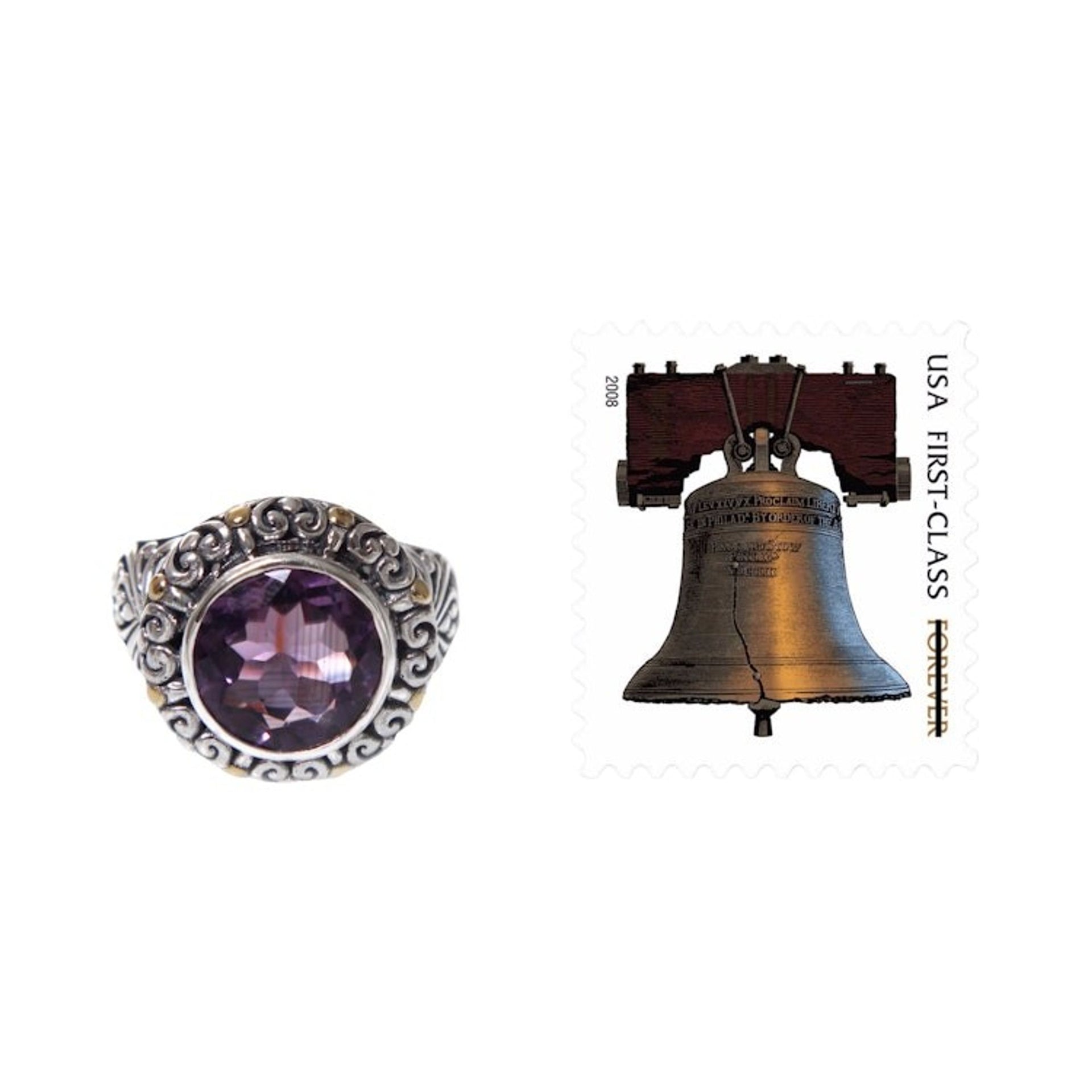 Sterling Silver Hinged Cuff Bracelet with Pearls 'Moonlit Promenade'