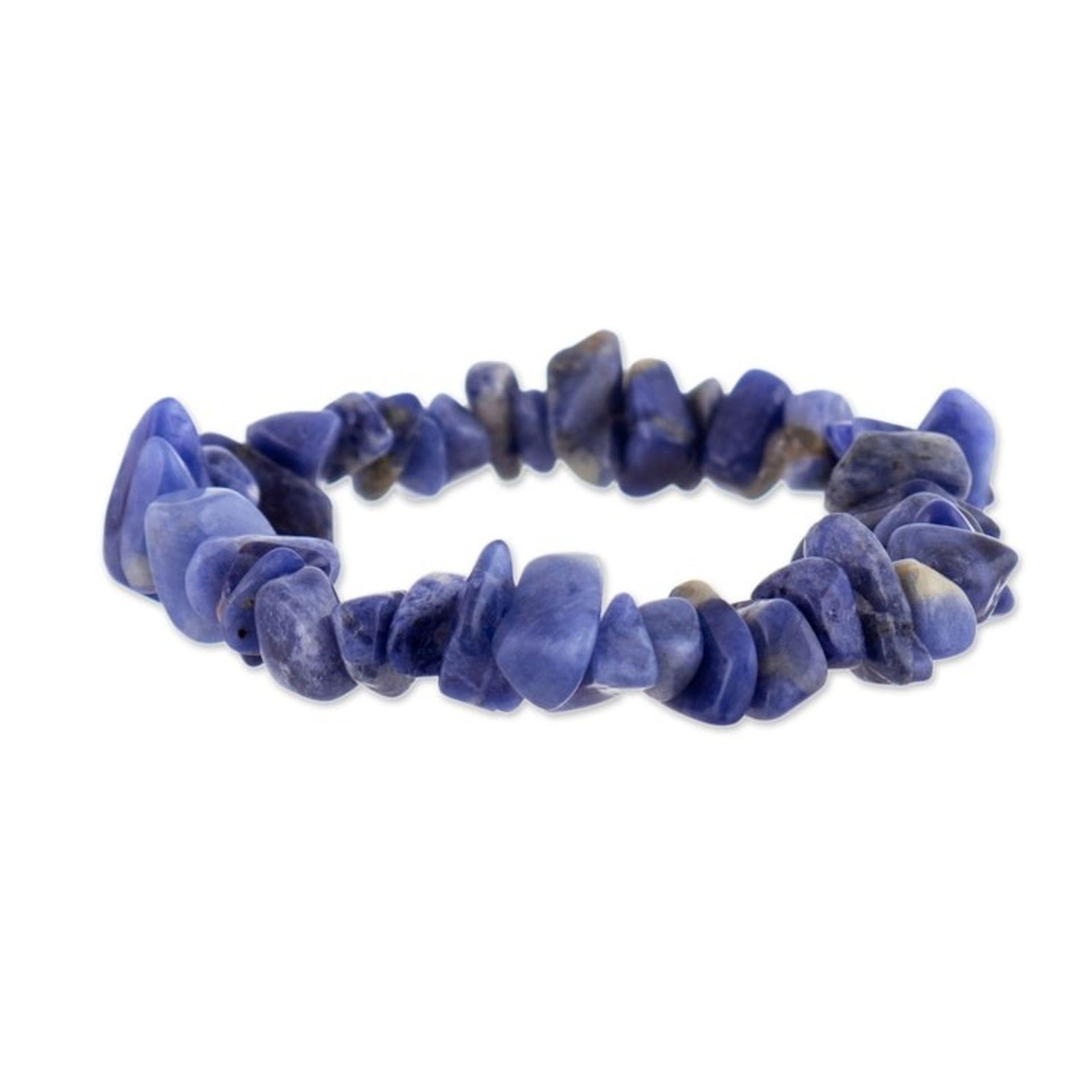 Sodalite stretch bracelet 'Nature's Harmony'