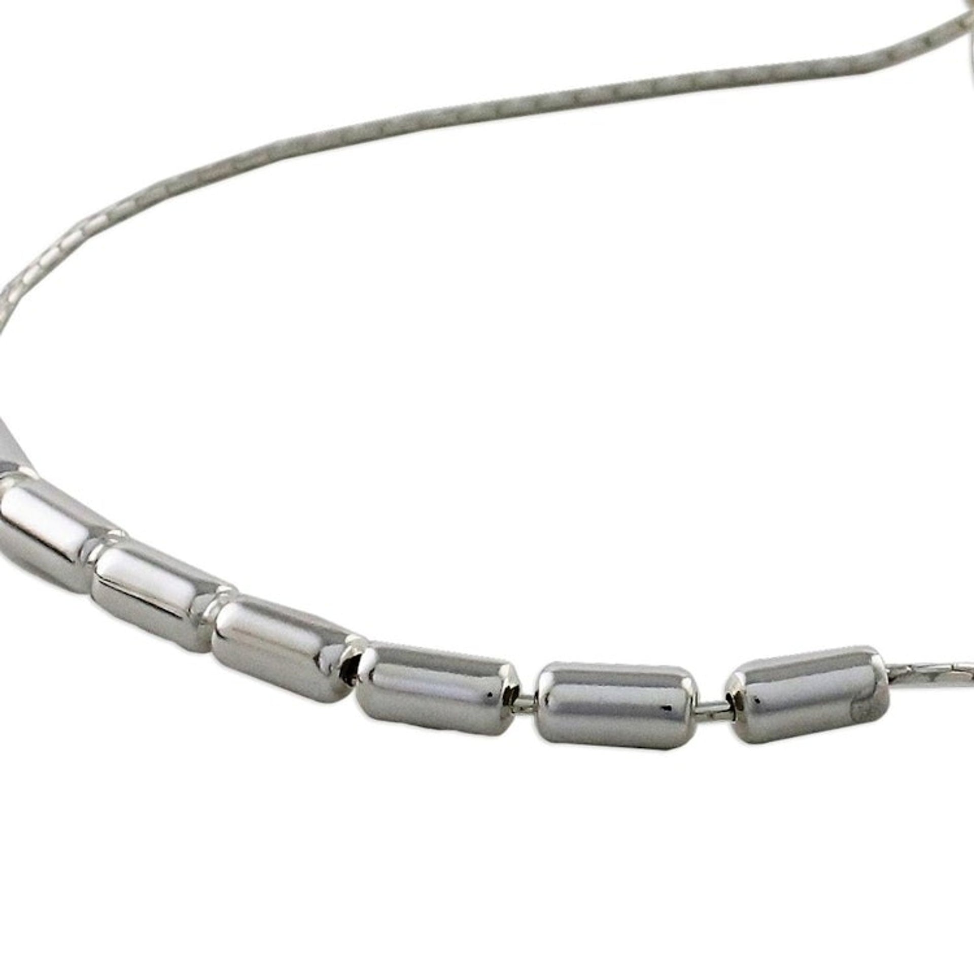 Handmade 925 Sterling Silver Morse Code Mom Chain Bracelet 'Morse Code Mom'