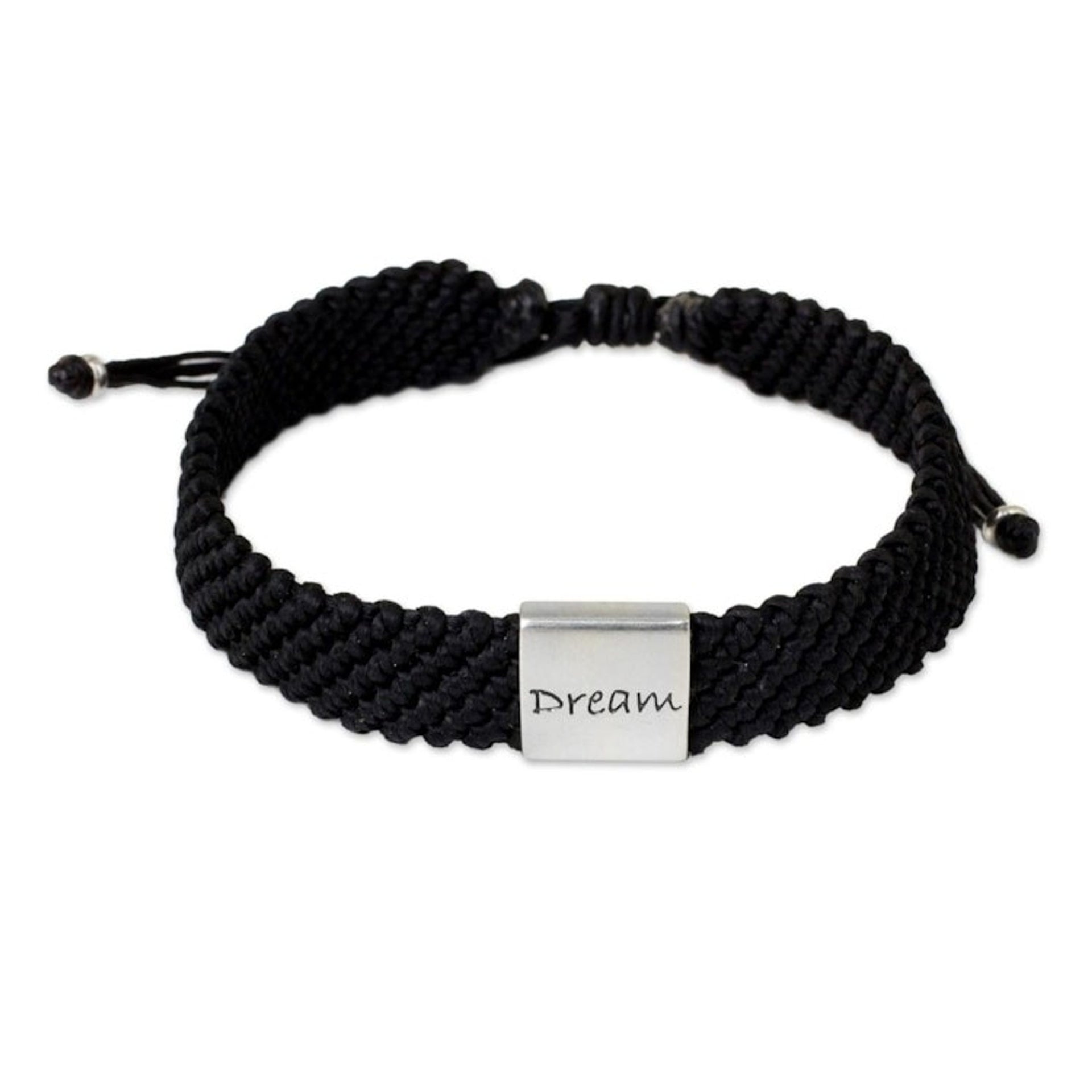 Sterling Silver Wristband Bracelet from Thailand 'Dream'