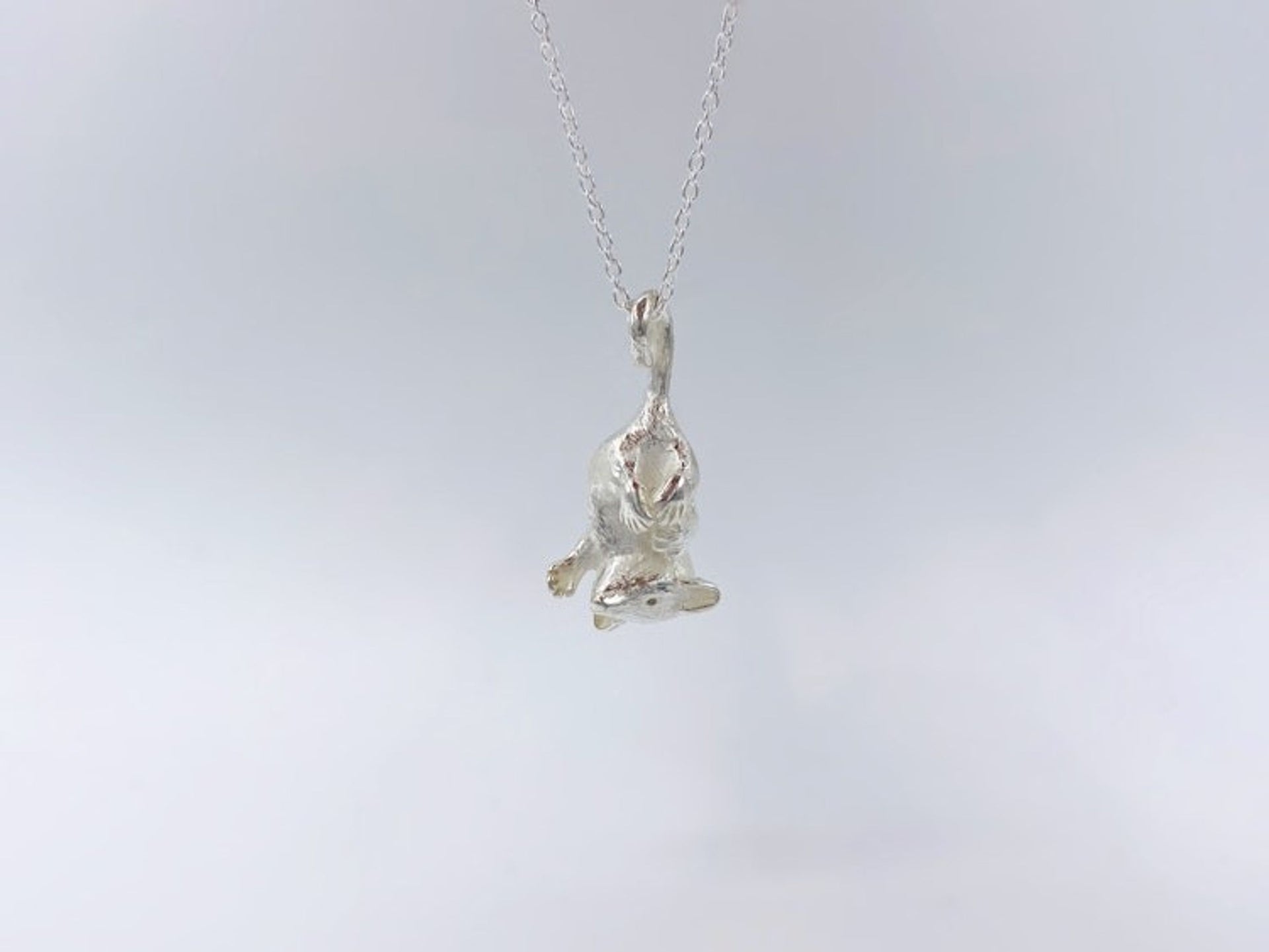 Silver Opossum Necklace