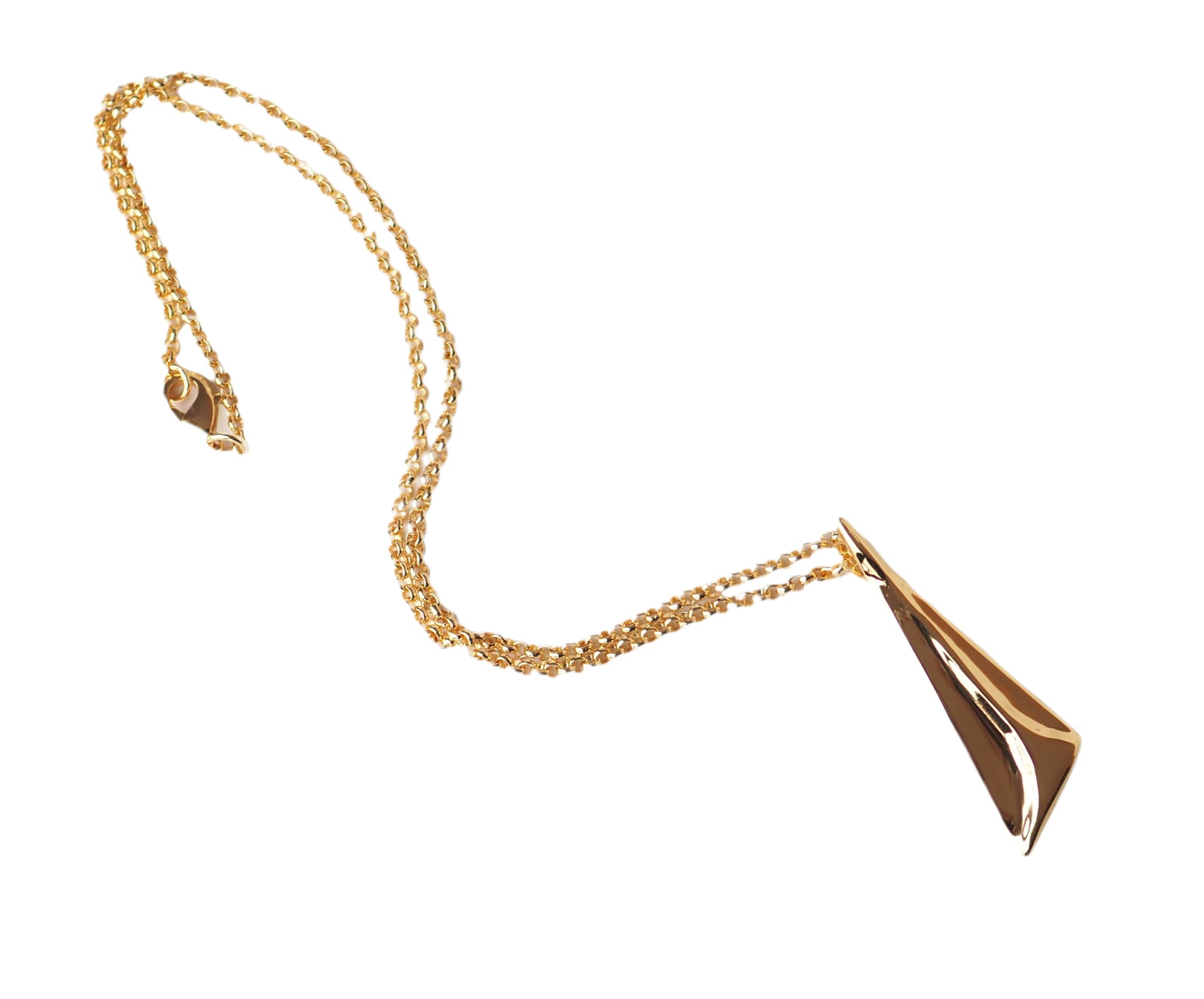 Imagine Angel Wing Pendant Gold