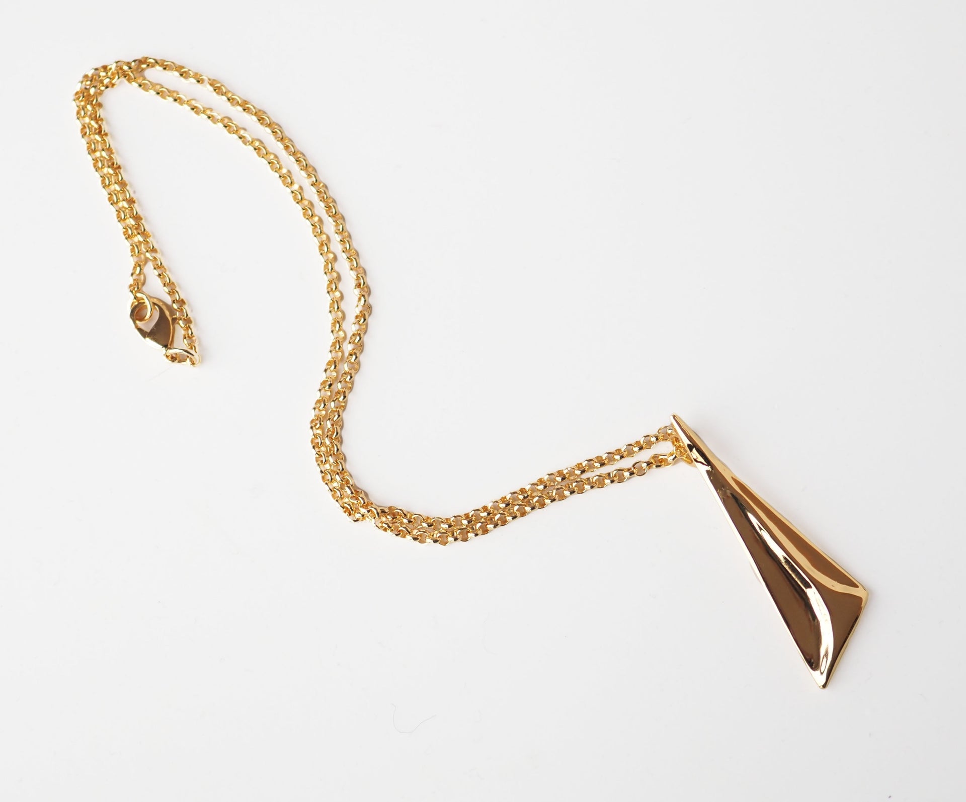 Imagine Angel Wing Pendant Gold