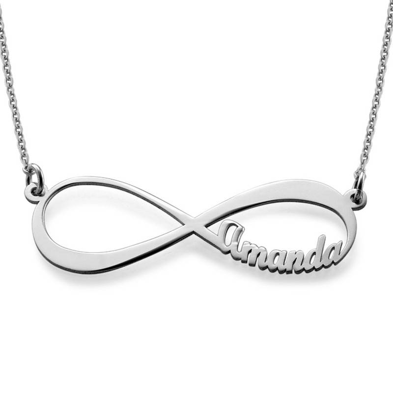 Infinity Name Necklace - Anniversary Gift - Birthday Gifts for Her - Personalized Necklace for Her - Gift for New Mom - Mom-Daughter Necklace