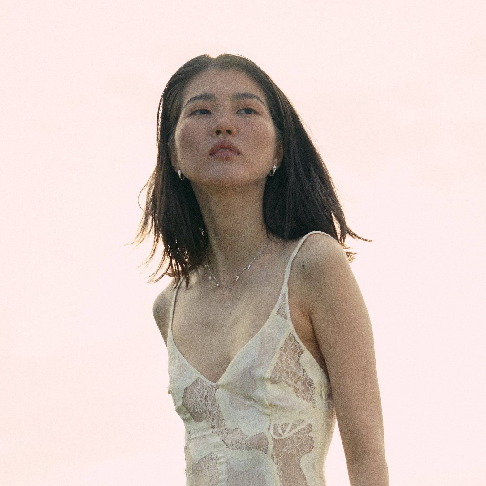 Innate Hoop Earrings Silver