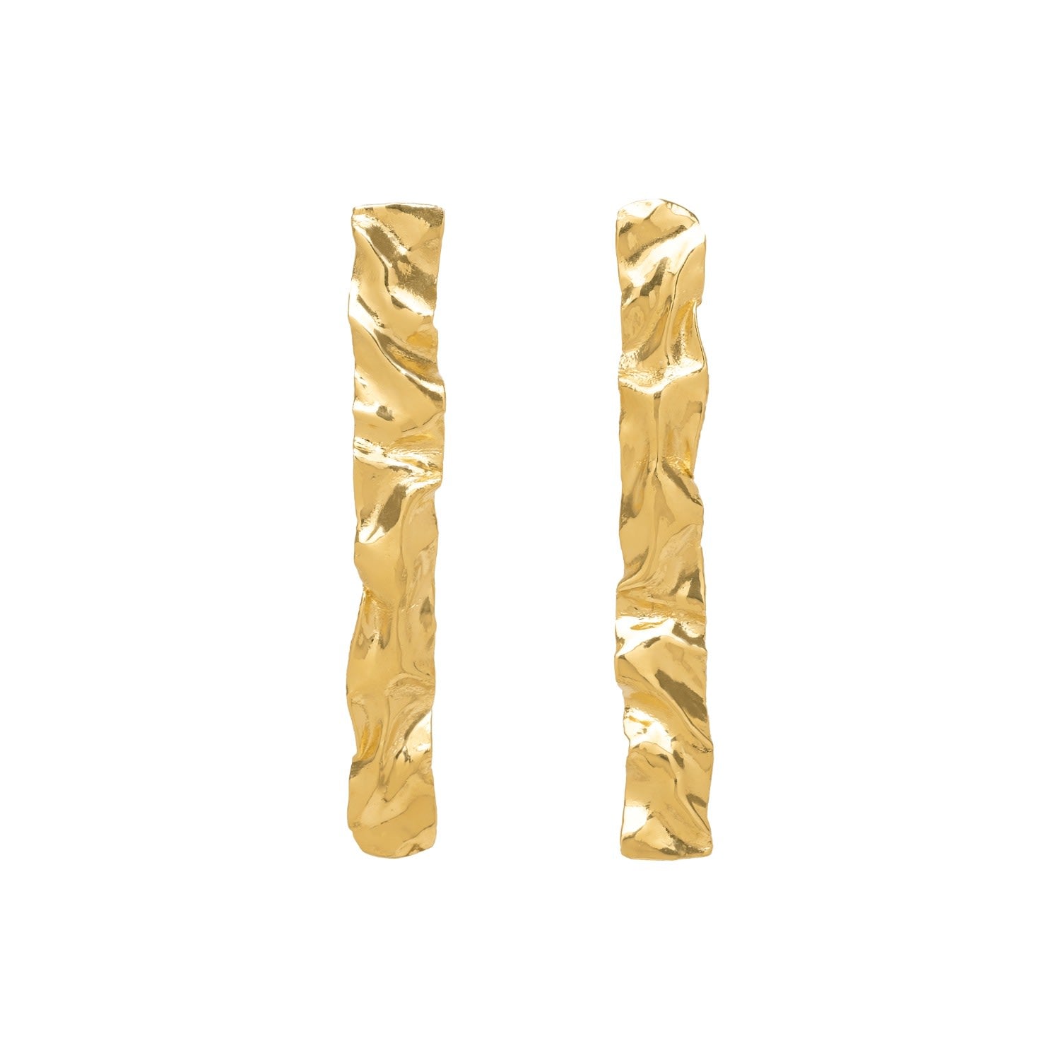 Gold Clemence Earrings