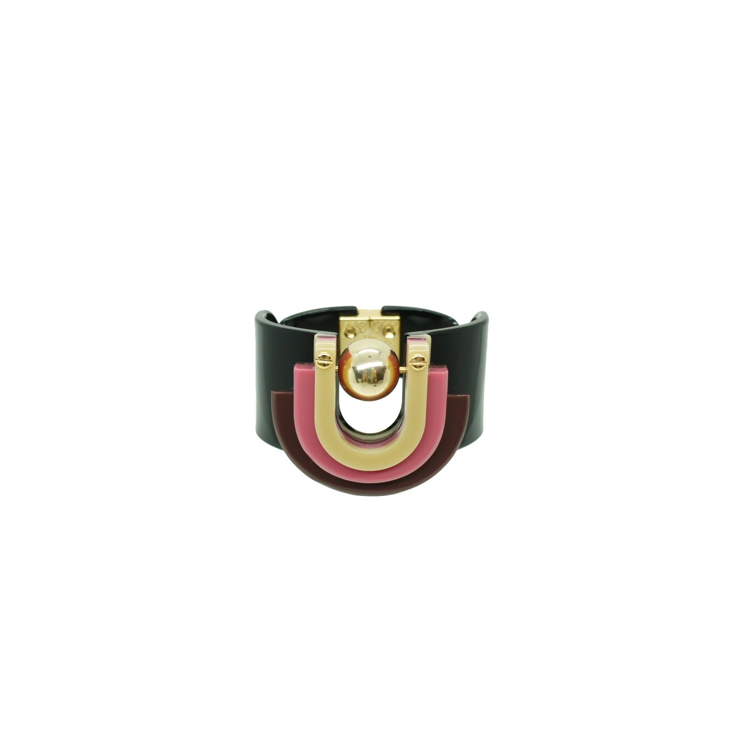 Handmade Acrylic Bracelet Craft Verner Antique Rose