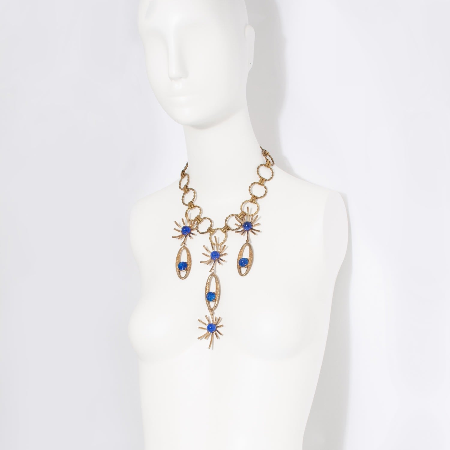 Farrah Necklace In Sea Blue