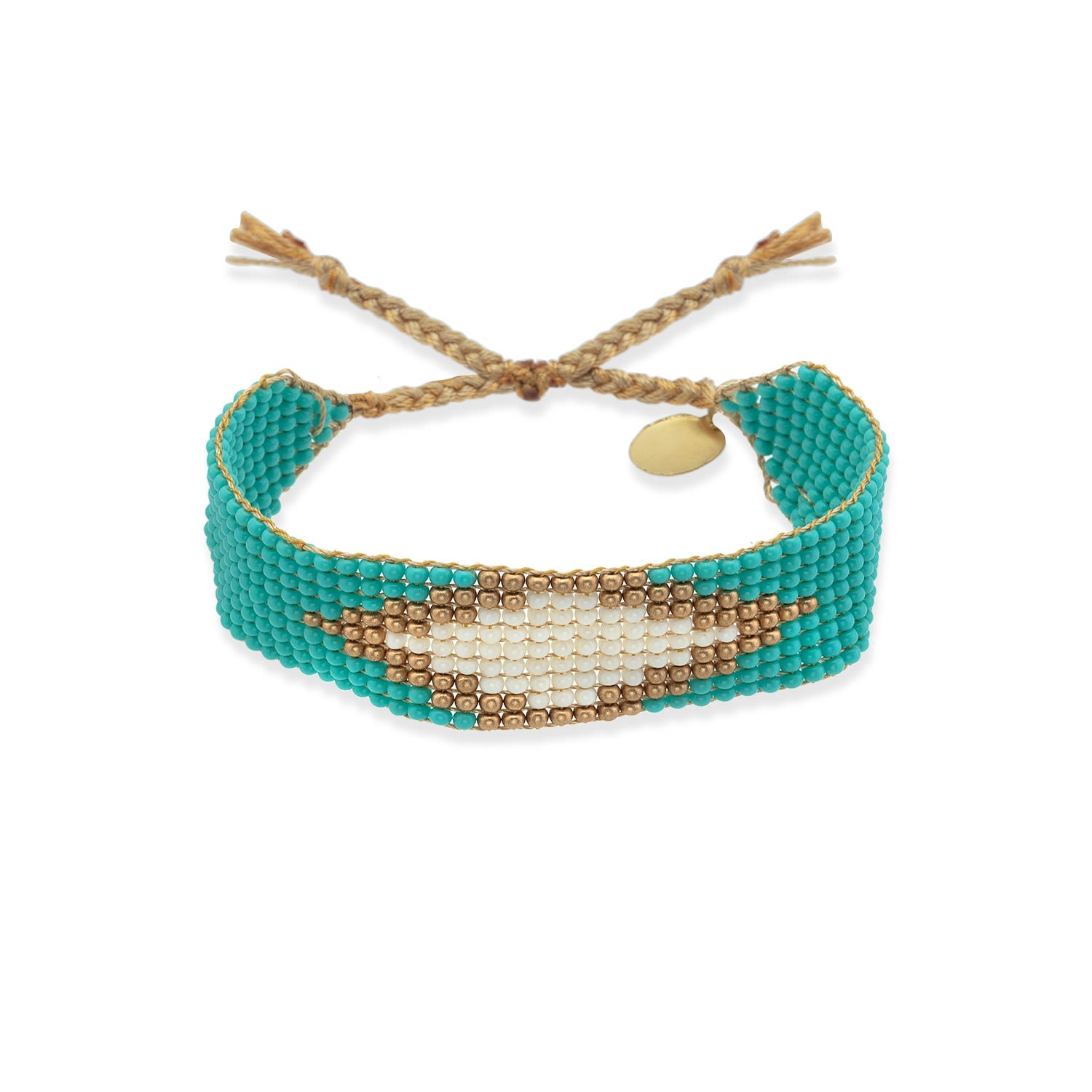 Isabella Beaded Bracelet - Blue