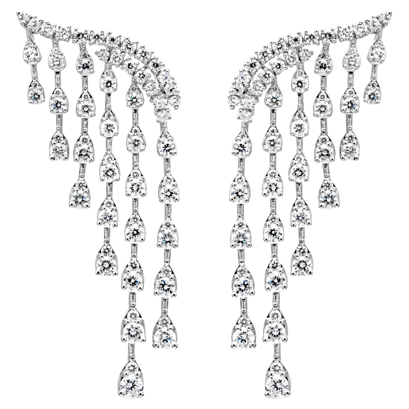 Isadora Earrings - Sparkly Chandelier Holiday Earrings