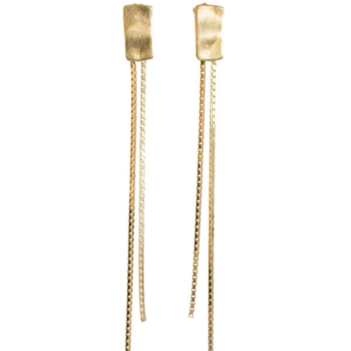 Isadora Gold Plated Stud Earrings