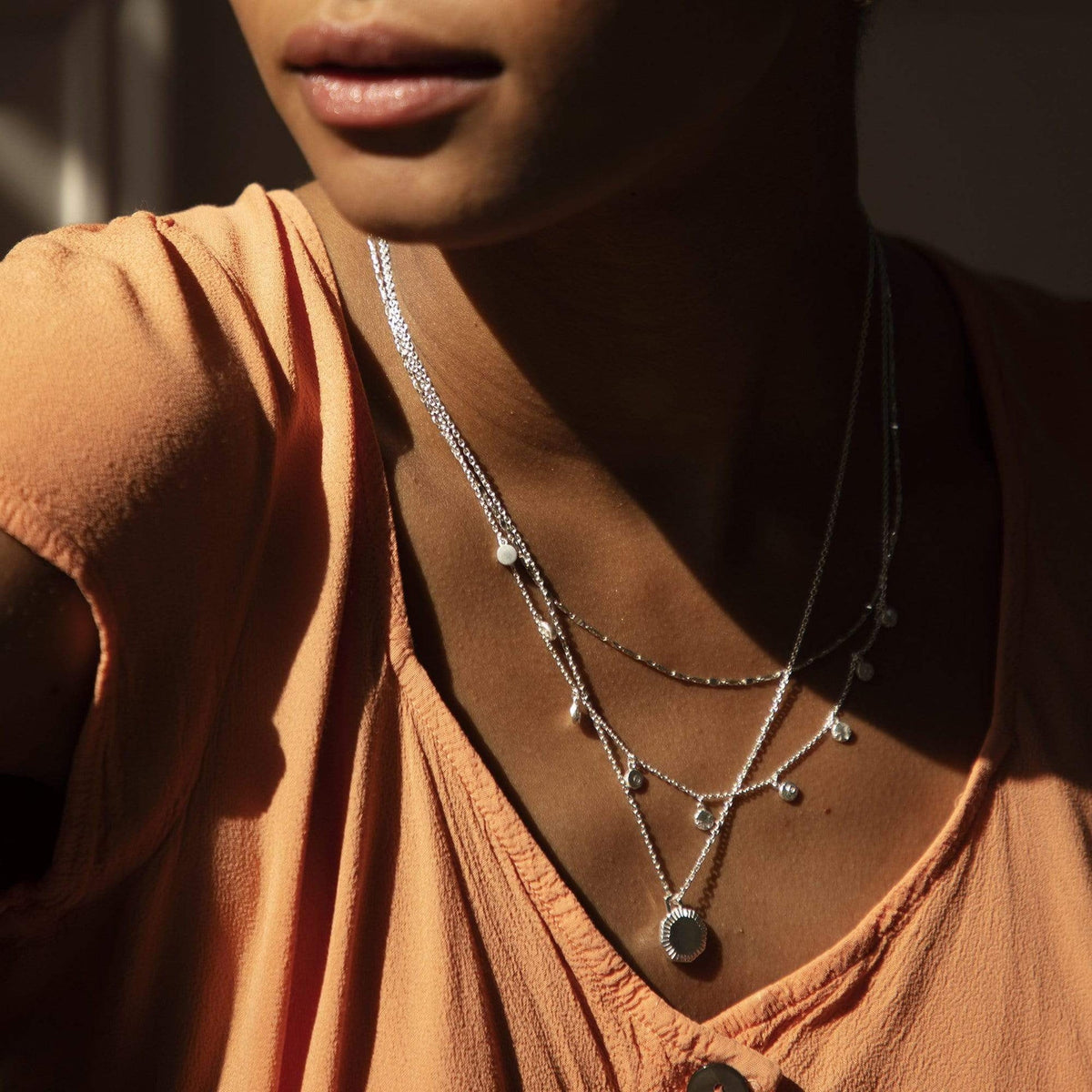 fossil-charm-necklace-925-sterling-silver-daisy-london