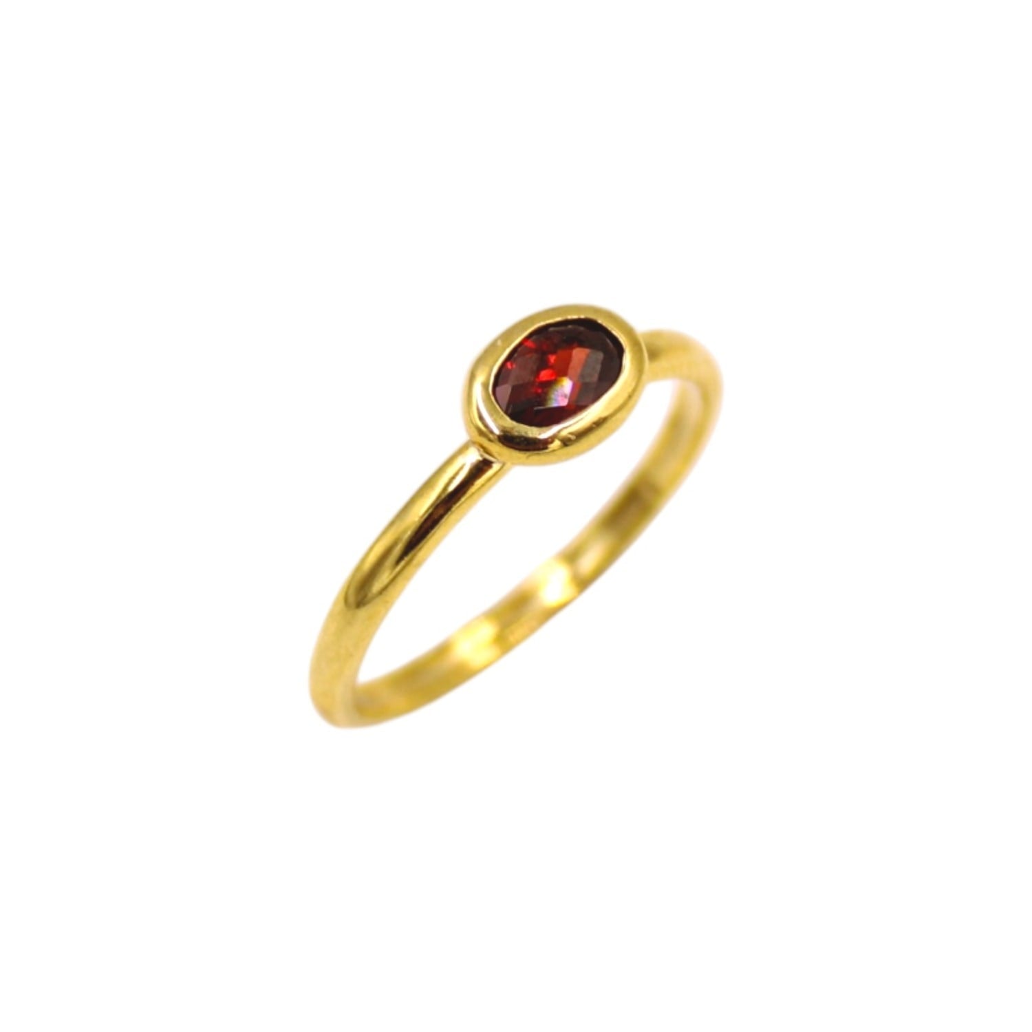 Istanbul Garnet Ring