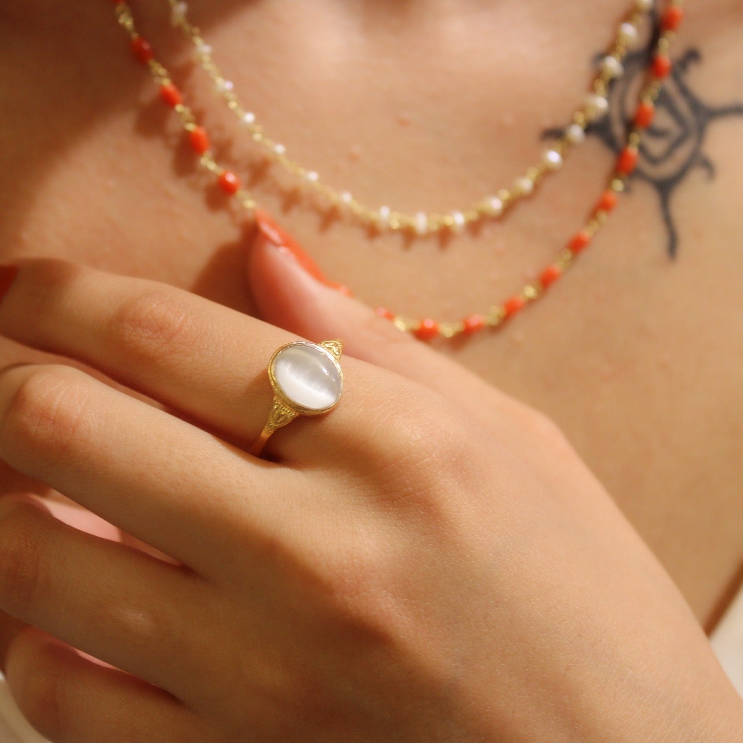 Istanbul Mother Of Pearl Ring