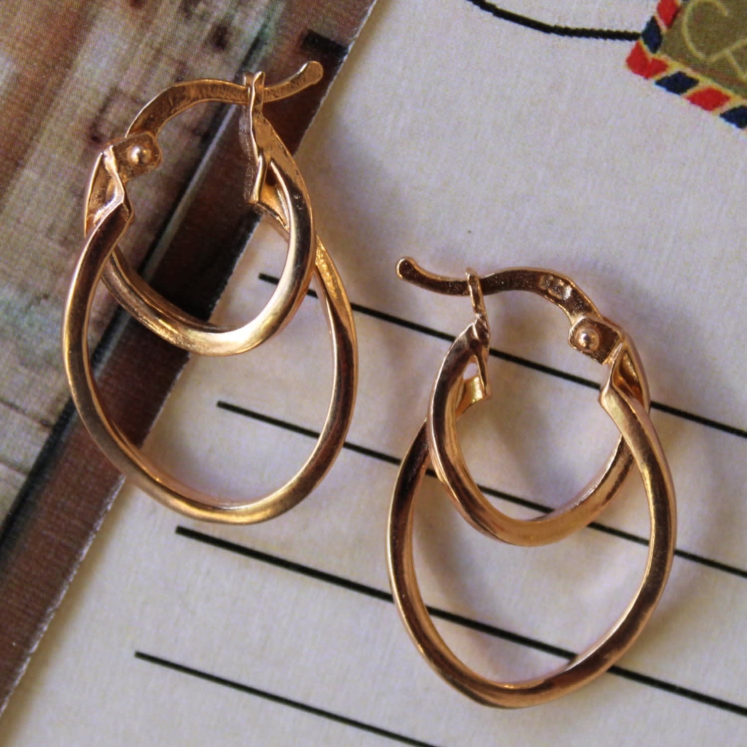 Istanbulite Art Nouveau Earrings