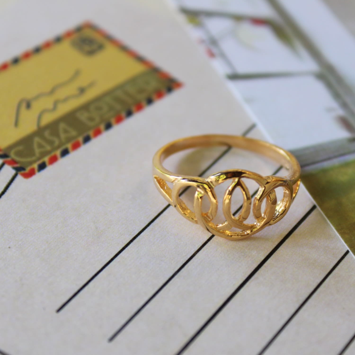 Istanbulite Boho Ring