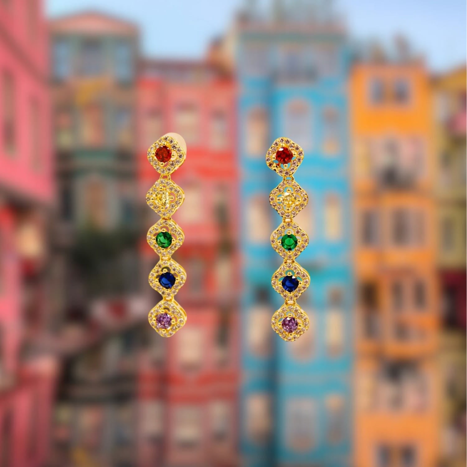 Istanbulite Swarovski Earrings